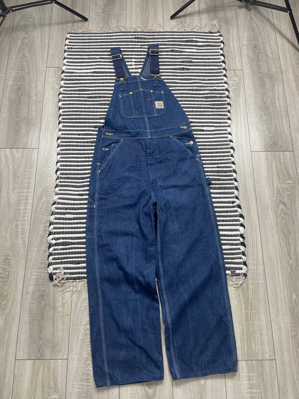 Carhartt × Vintage Vintage Carhartt Workwear Denim Overall Y2K Size US 32 / EU 48 - 1 Thumbnail
