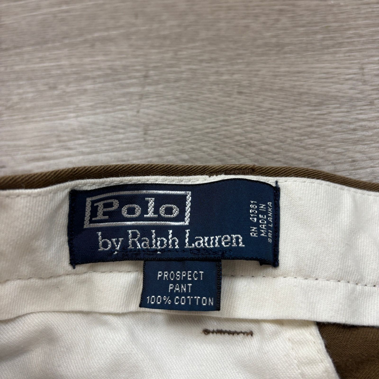 Polo Ralph Lauren × Vintage Vintage Polo Ralph Lauren Prospect Pant Chino Trousers 34x29 Size US 34 / EU 50 - 5 Thumbnail