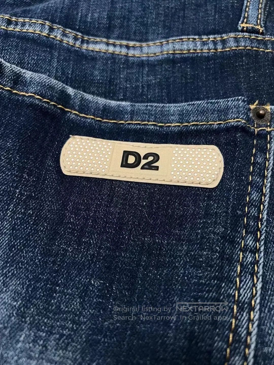 Dsquared2 dsquared2 blue distressed denim pants. Size US 44 / EU 60 - 6 Thumbnail