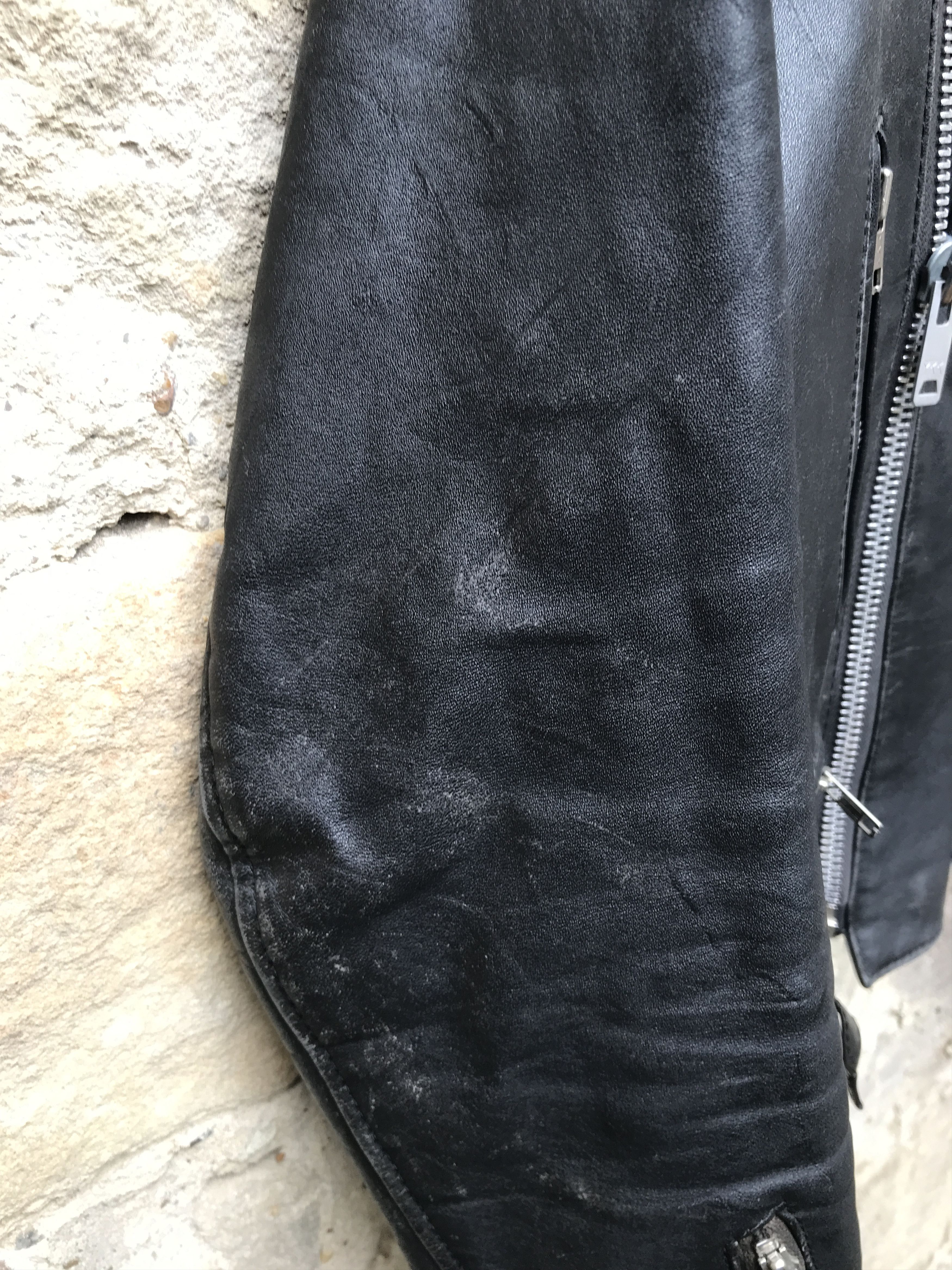 Vintage Rare 80s CAMPRI MANX Leather Biker Jacket PUNK HARDCORE Size US M / EU 48-50 / 2 - 8 Thumbnail