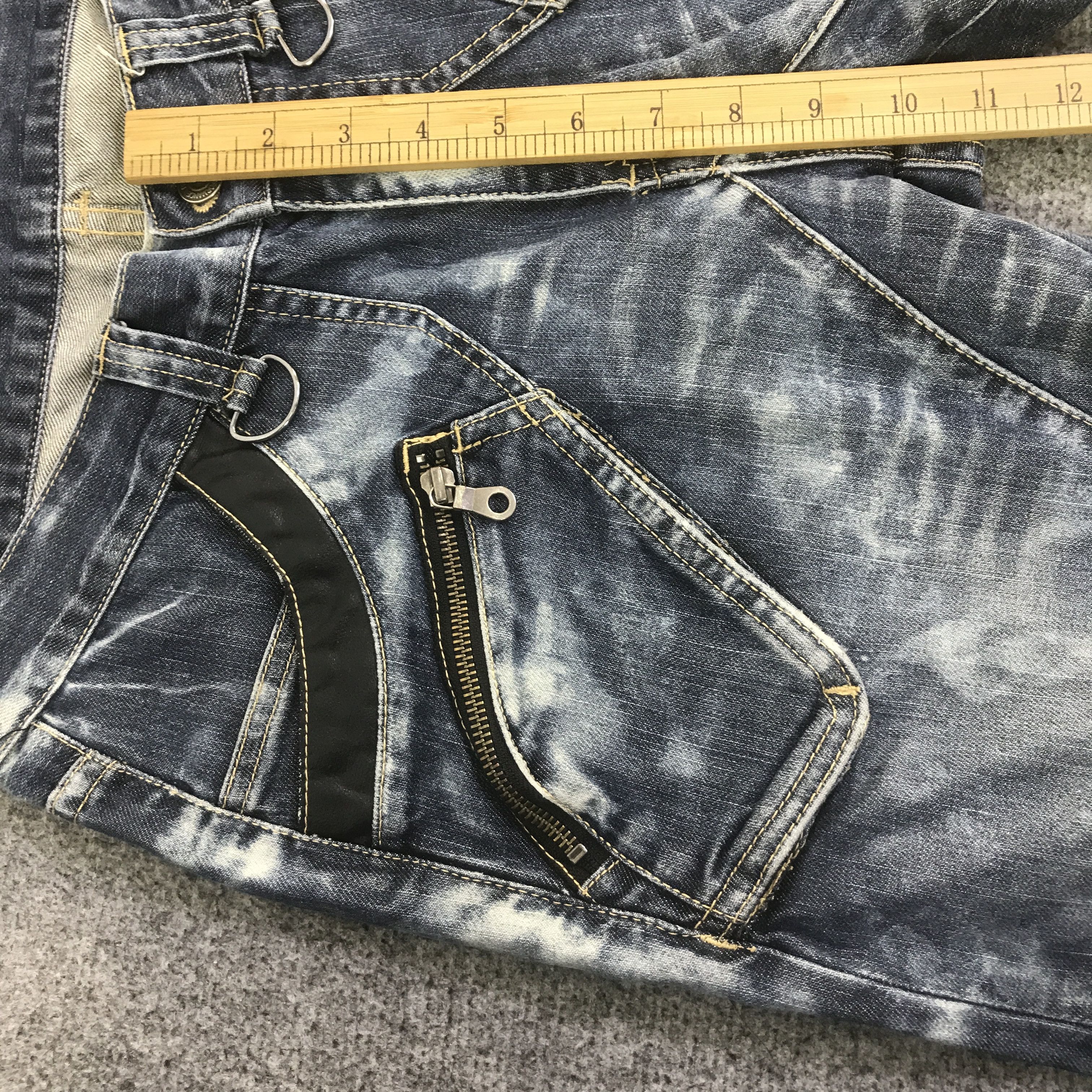 PPFM PPFM JAPAN BANANA DESIGN DENIM PANTSK129B4 Size US 30 / EU 46 - 8 Thumbnail