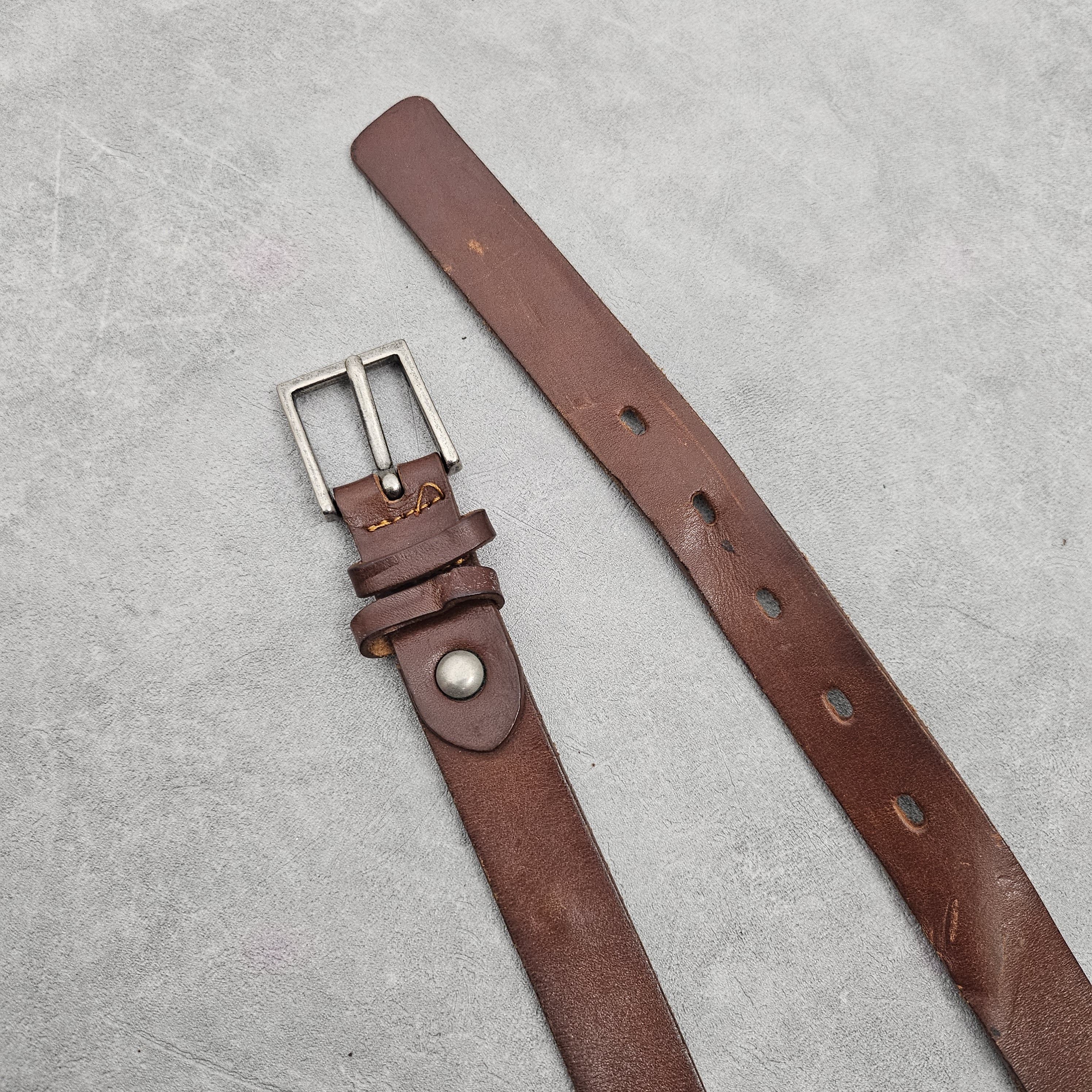 Yohji Yamamoto Yohji Yamamoto casual leather belt Size ONE SIZE - 2 Thumbnail