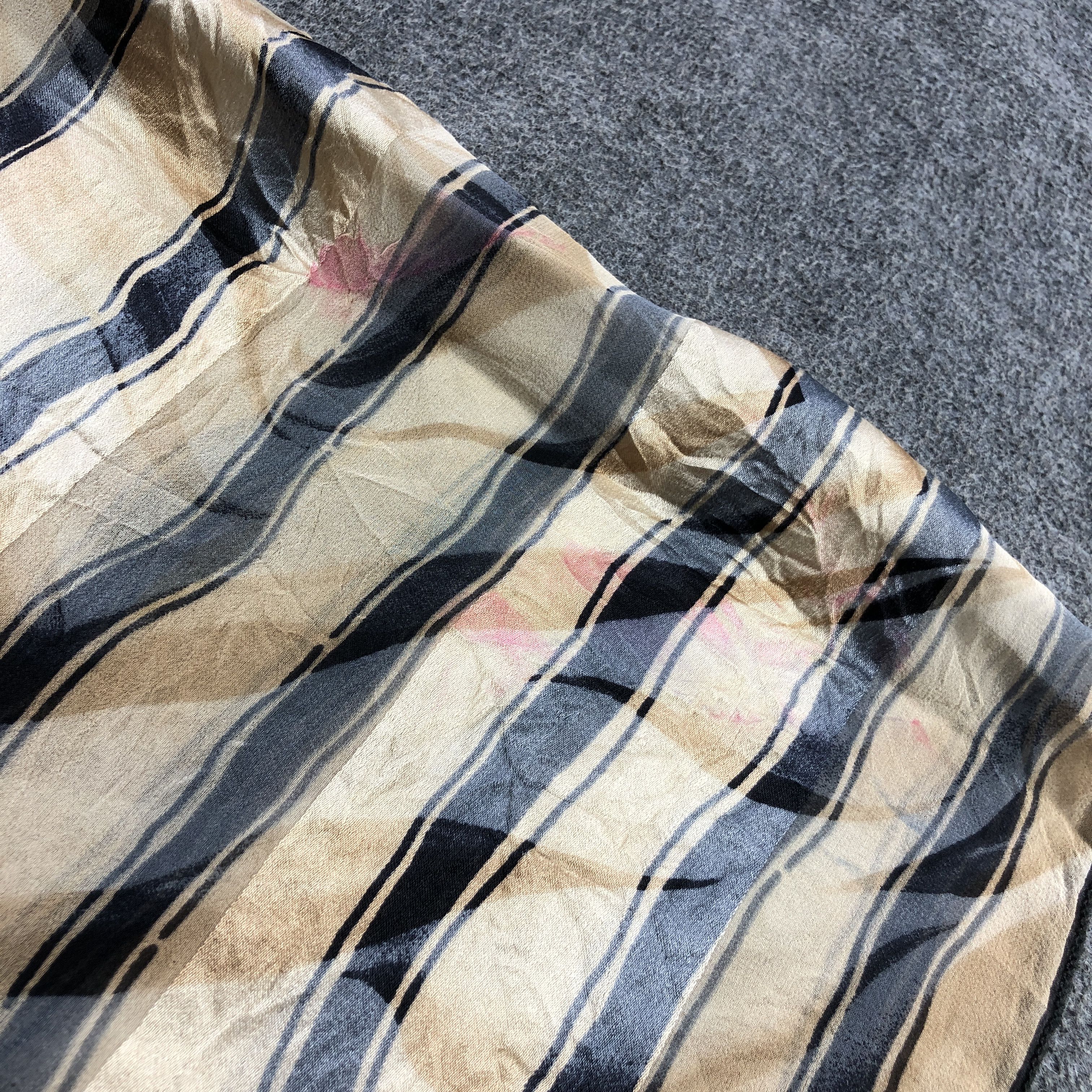 Lanvin Lanvin Hand Rolled Silk Stole Silk Scarf M1383 Size ONE SIZE - 7 Thumbnail