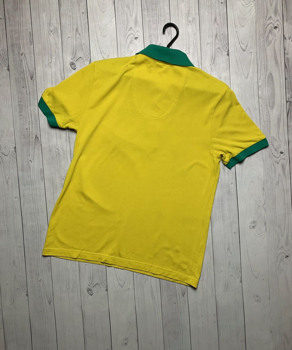 Hugo Boss × Vintage Vintage polo Brazil Hugo Boss rare yellow size S logo Size US S / EU 44-46 / 1 - 7 Thumbnail