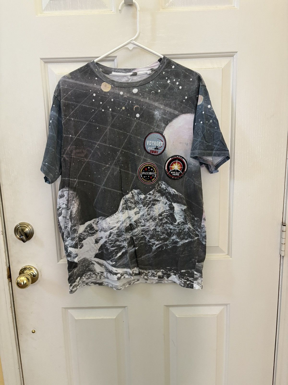 Guess Guess X outer space with reflective patches Size US L / EU 52-54 / 3 - 2 Thumbnail