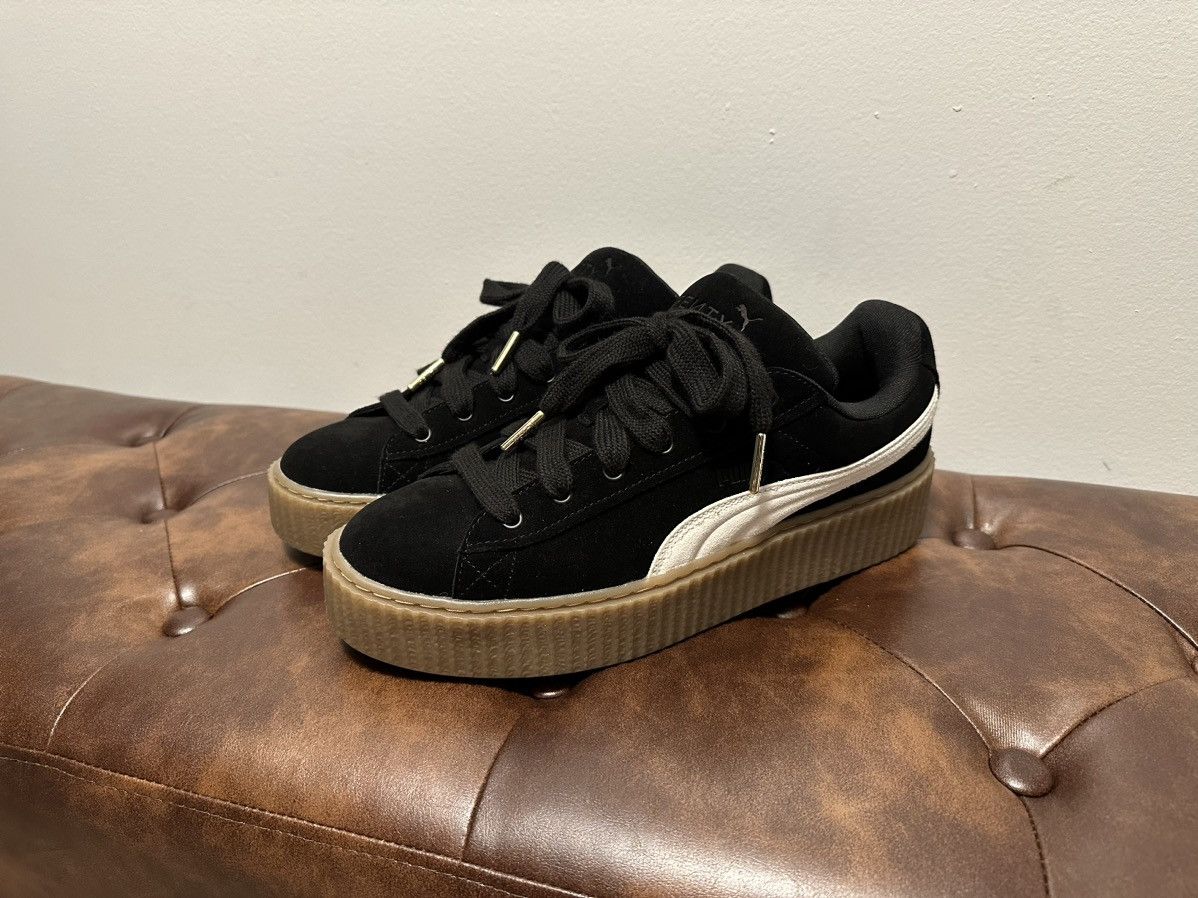 image of Puma x Rihanna Creeper Phatty Shoes in Black, Men's (Size 11)