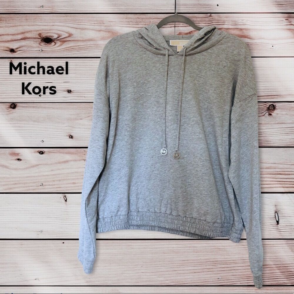Michael Kors Michael Kors Cinch Bottom Hoodie Size XL / US 12-14 / IT 48-50 - 1 Thumbnail