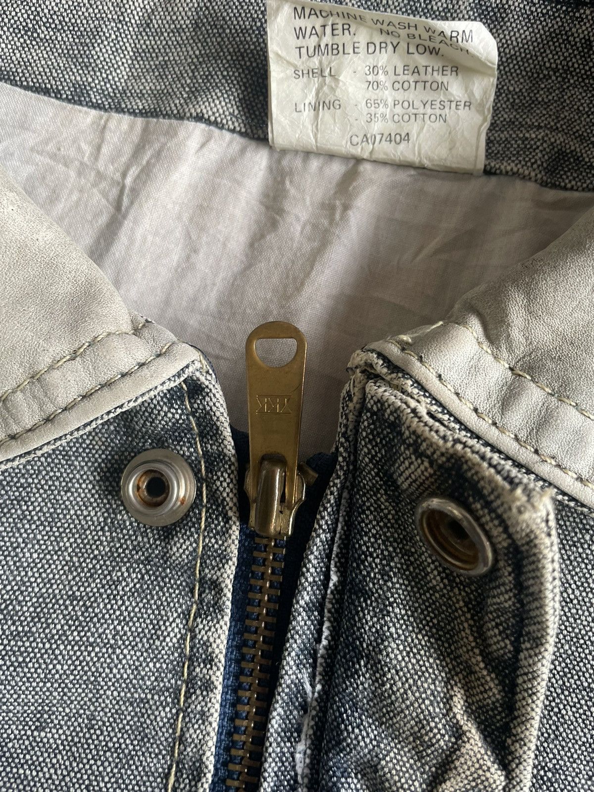 Vintage Vintage Jeffrey Alan Denim Jacket Size US L / EU 52-54 / 3 - 15 Thumbnail