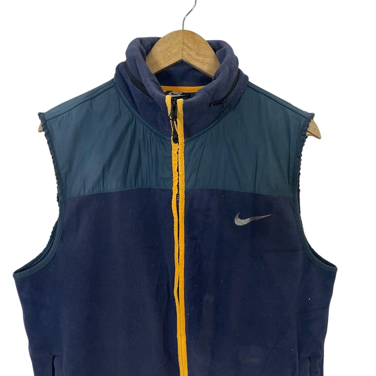 Nike × Vintage Vintage Nike Embroidery Small Logo Vest Size US L / EU 52-54 / 3 - 4 Thumbnail