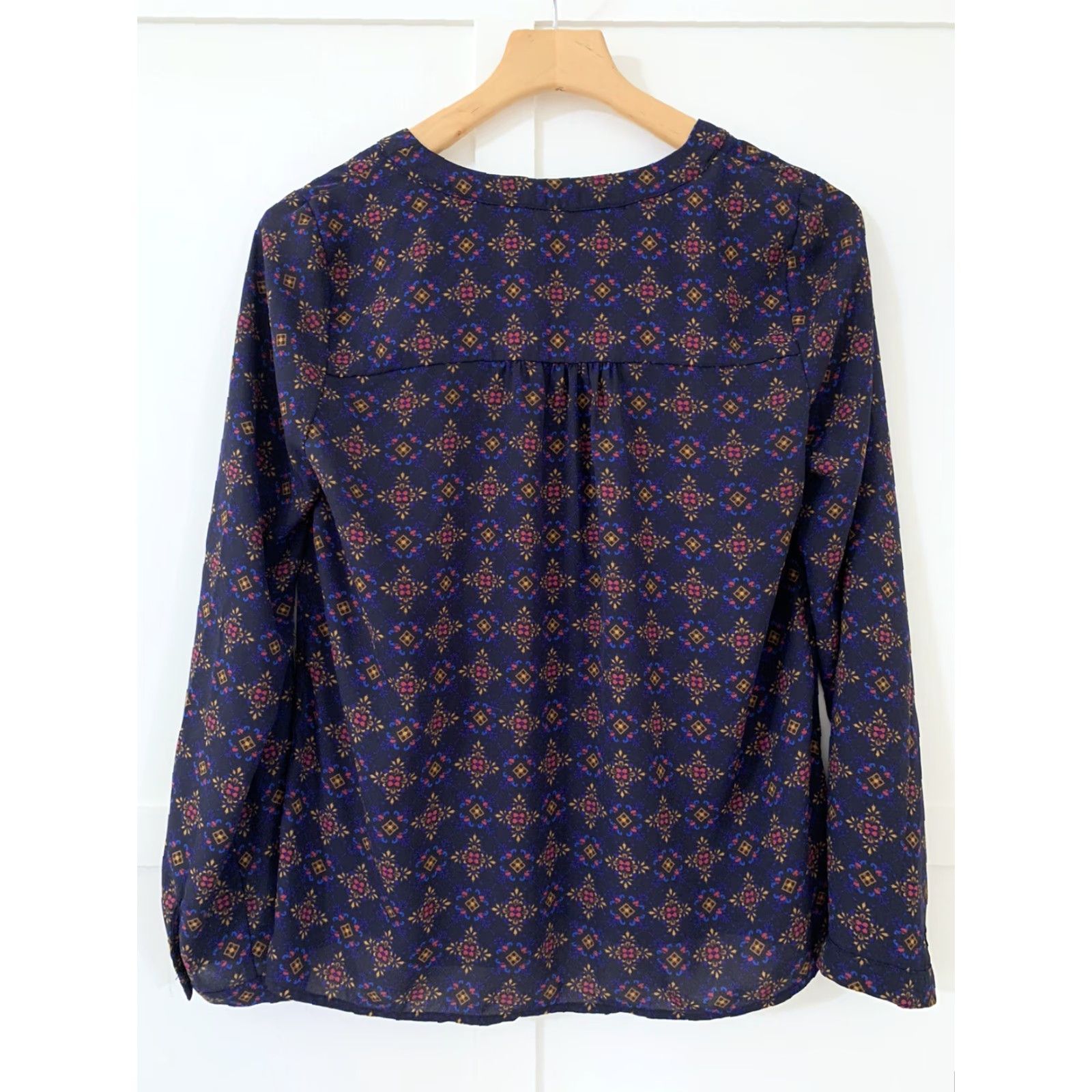 Anthropologie Womens Skies Are Blue Blouse Top Shirt Size Small Stitch Fix Anthropologie Size S / US 4 / IT 40 - 2 Thumbnail