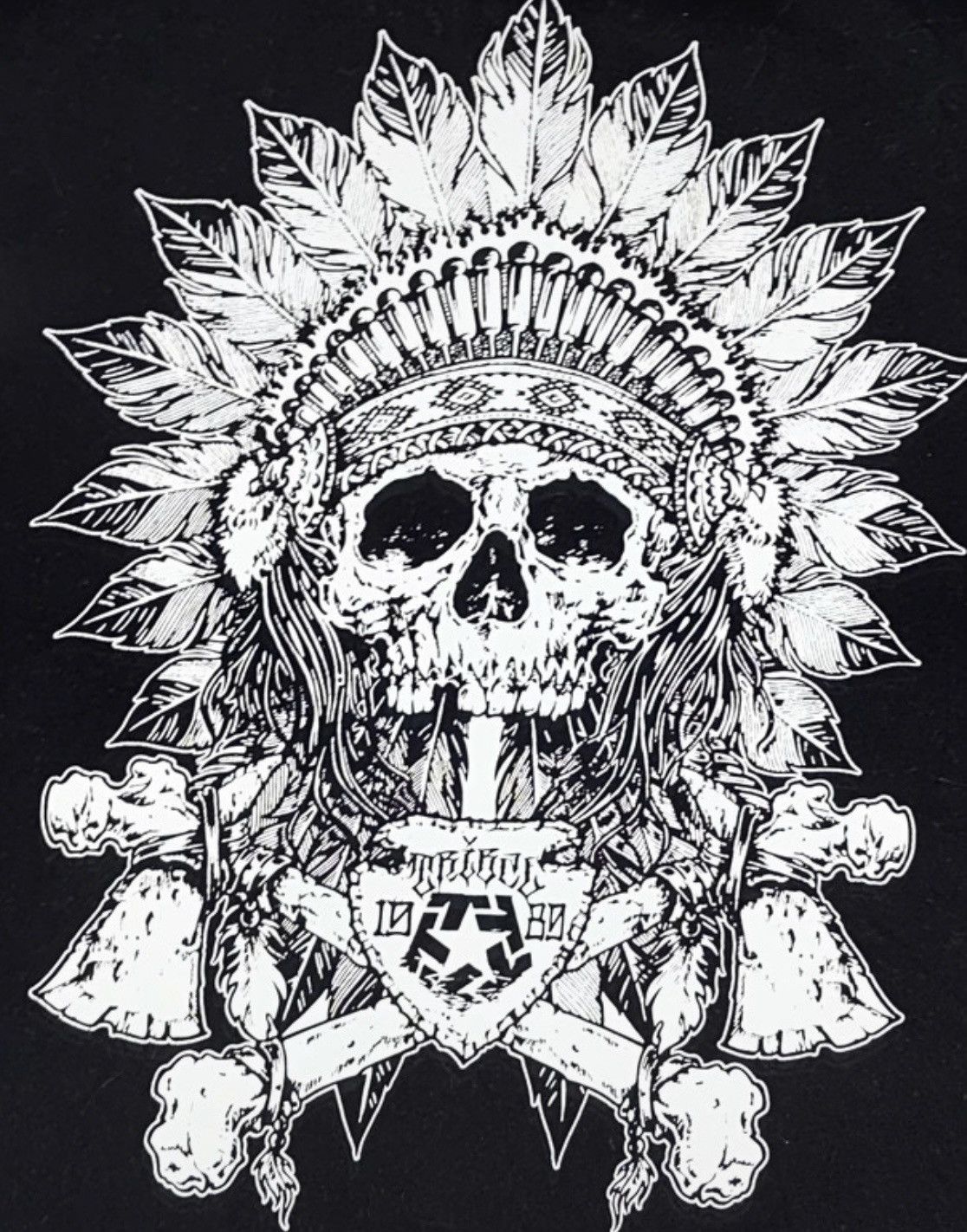 Vintage Vintage 90s Tribal Gear Shepard Fairey Graffiti T-Shirt Rare Size US S / EU 44-46 / 1 - 2 Thumbnail