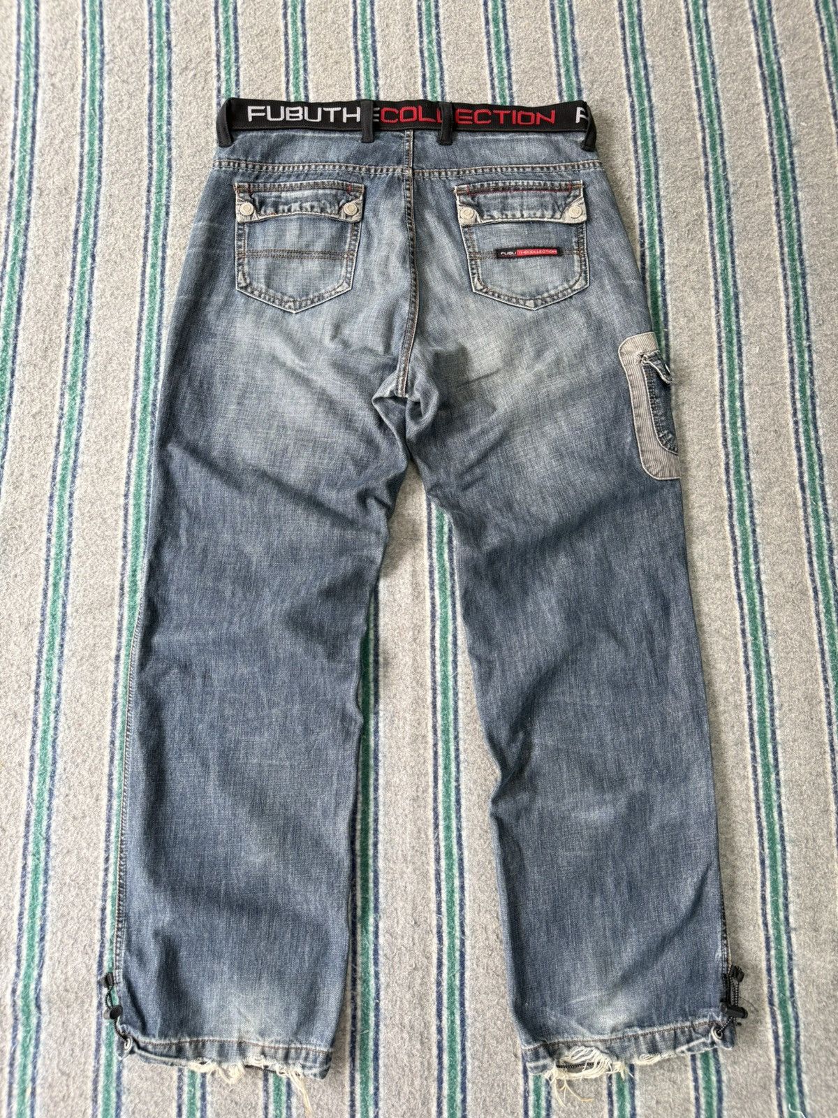 Fubu Fubu Collection Parachute Baggy Jeans. Size US 37 - 2 Thumbnail