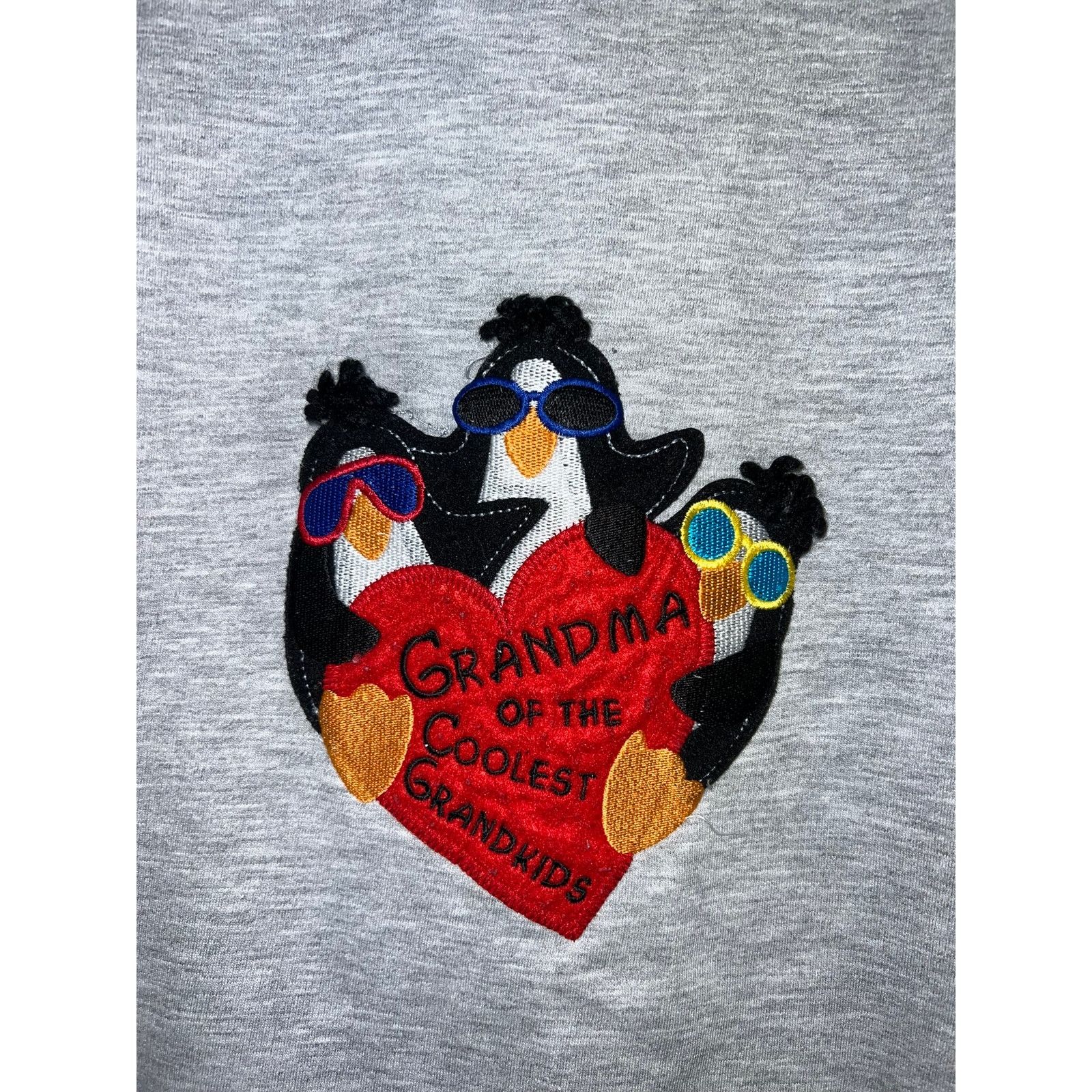 Vintage Vintage Penguin Sweatshirt Grandma Cooest Grandkids M&C L Size US L / EU 52-54 / 3 - 3 Thumbnail