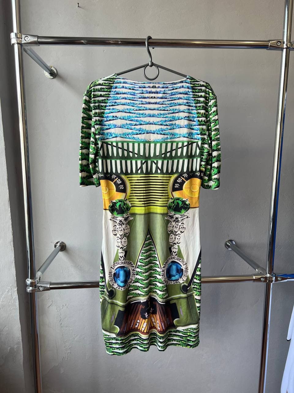 Grailed AUTUMN/WINTER 2013 MARY KATRANTZOU SILK DESIGN GRAPHIC DRESS Size L / US 10 / IT 46 - 10 Thumbnail