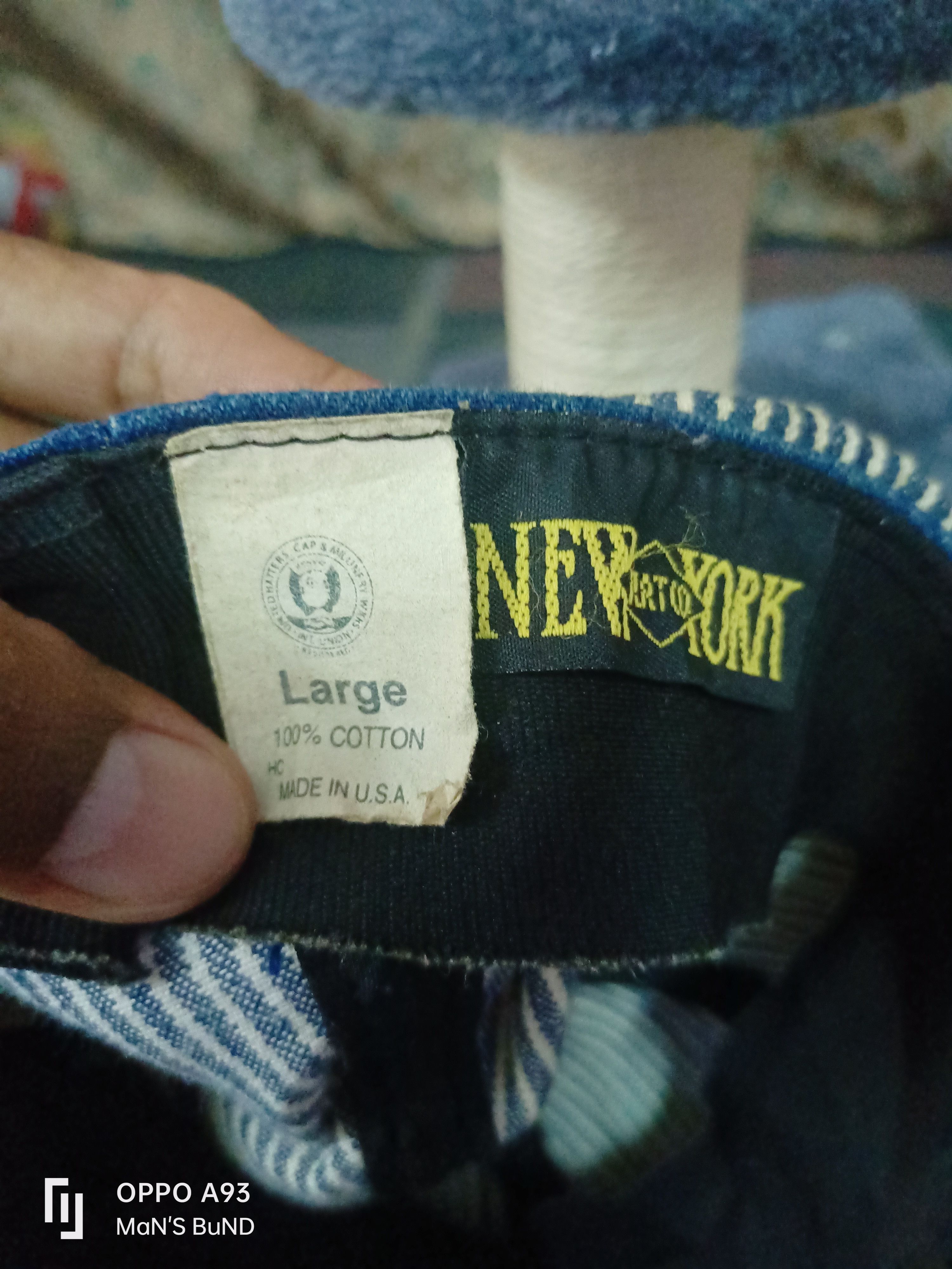 Denime Vintage NEW YORK HAT CO DENIM Size ONE SIZE - 10 Thumbnail
