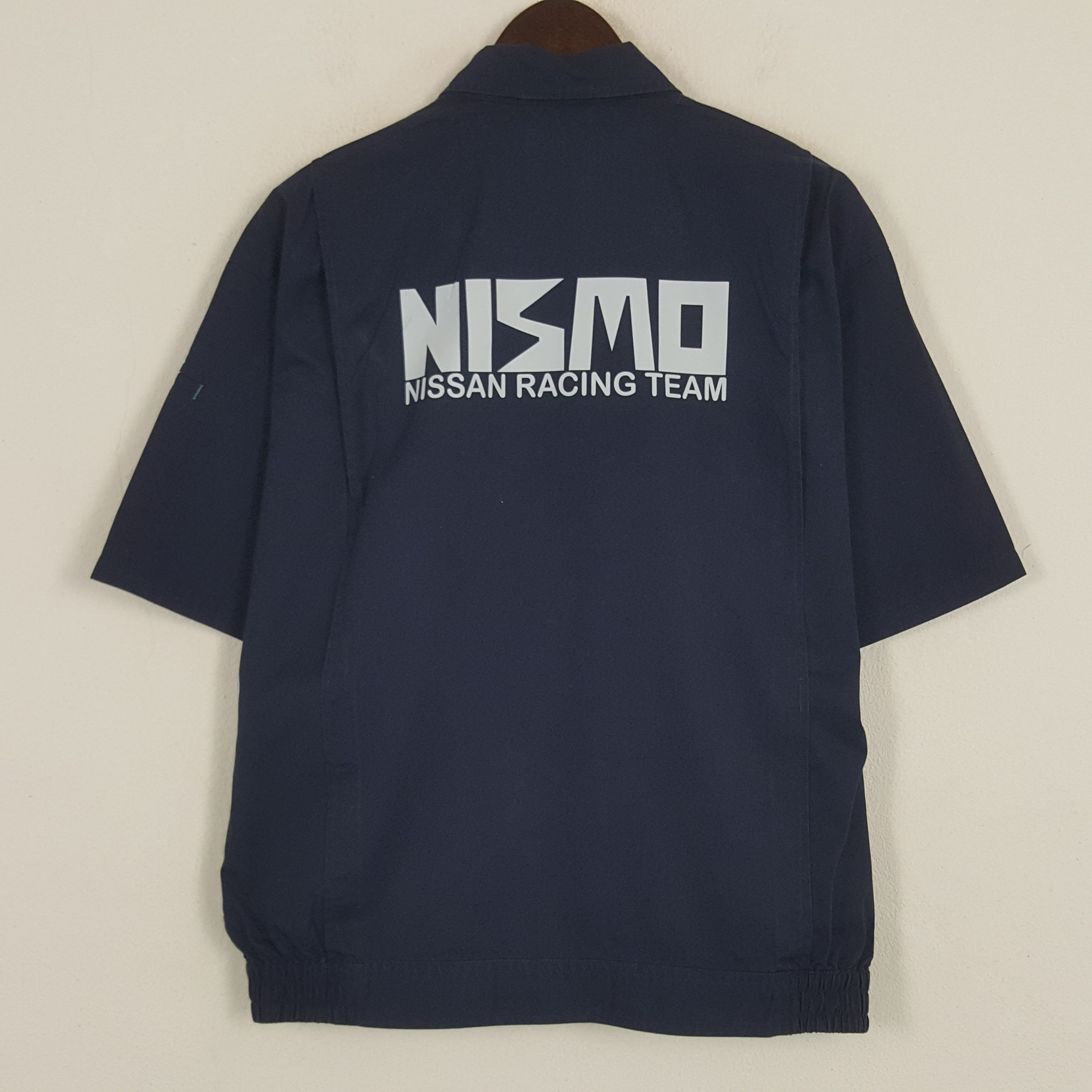 Japanese Brand × Vintage Vintage Nismo Racing Team Custom Art Short Sleeve Jacket Size US L / EU 52-54 / 3 - 1 Thumbnail