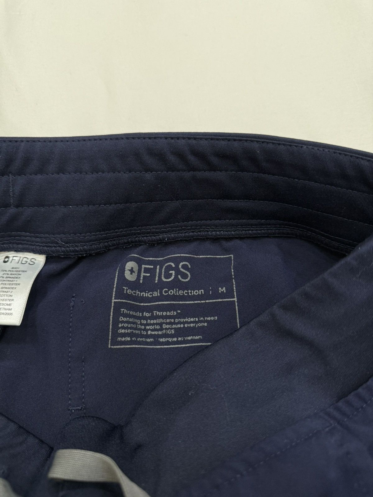 Other Figs Zamora Jogger Scrub Pants Size 28" / US 6 / IT 42 - 3 Thumbnail