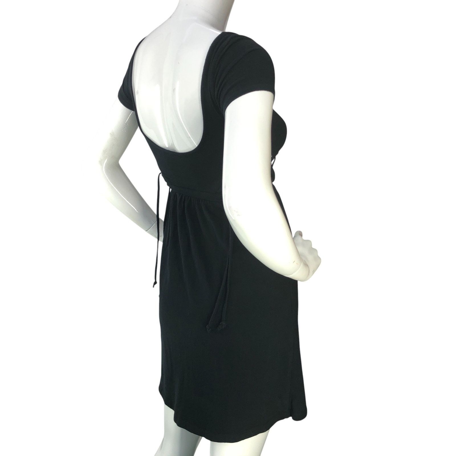 Asos Asos Size 00P Dress Cutout Side Lace Detail Backless Black Size XXS / US 00 / IT 34 - 9 Thumbnail
