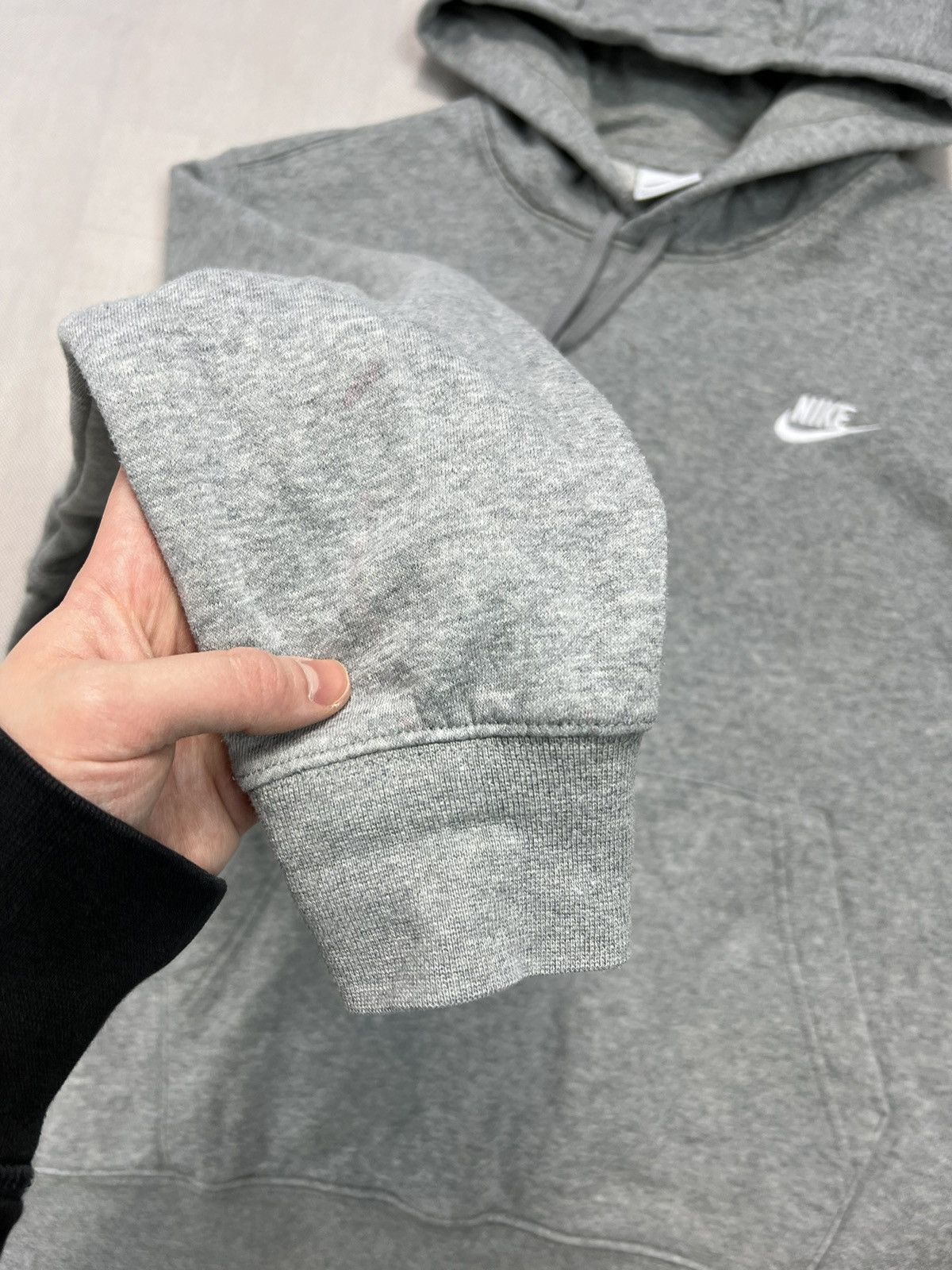 Nike Hoodie Nike small logo grey new collection Size US M / EU 48-50 / 2 - 4 Thumbnail