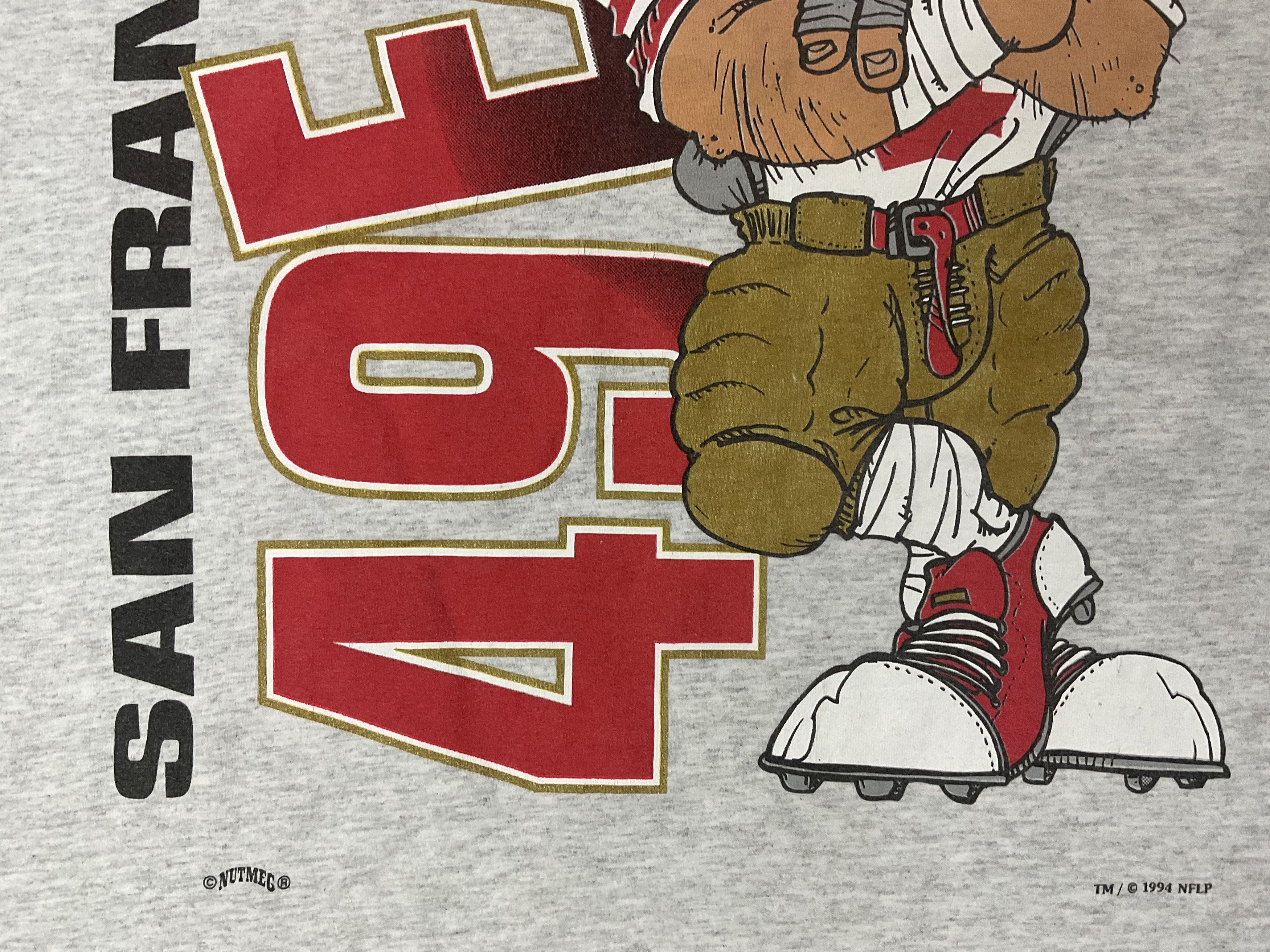 NFL Vintage 1994 San Francisco 49ers T-Shirt Double Sided Print Size US L / EU 52-54 / 3 - 5 Thumbnail