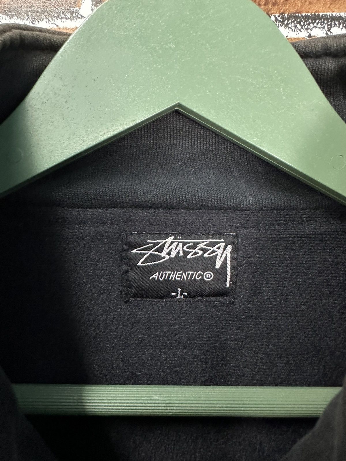Stussy Vintage Sunfaded Washed Stussy Zipper Sweat Z407 Size US L / EU 52-54 / 3 - 9 Thumbnail