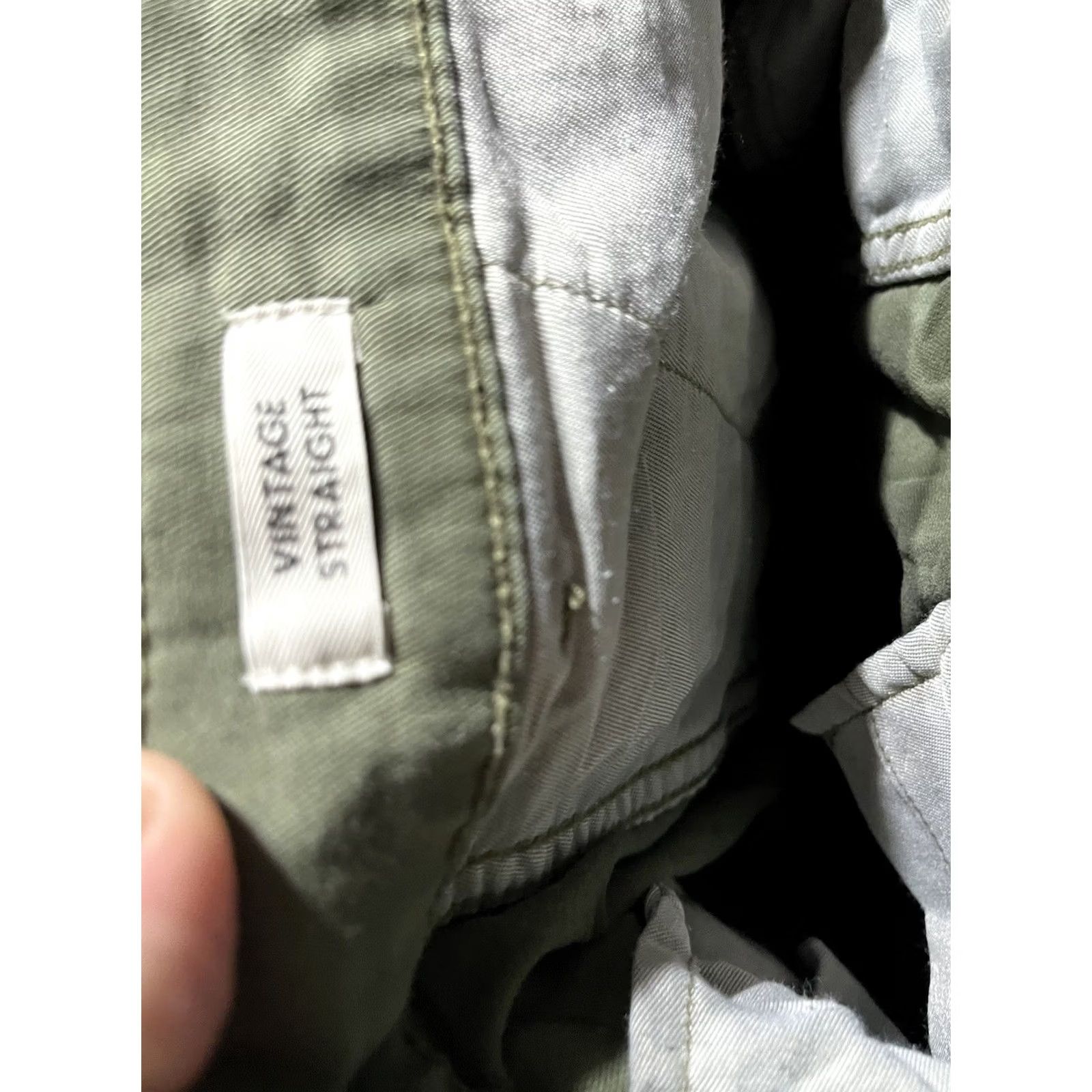 J.Crew J Crew Pants Women’s Size 28T Green Straight Leg Chino Casual Preppy Vintage Size 28" / US 6 / IT 42 - 6 Thumbnail