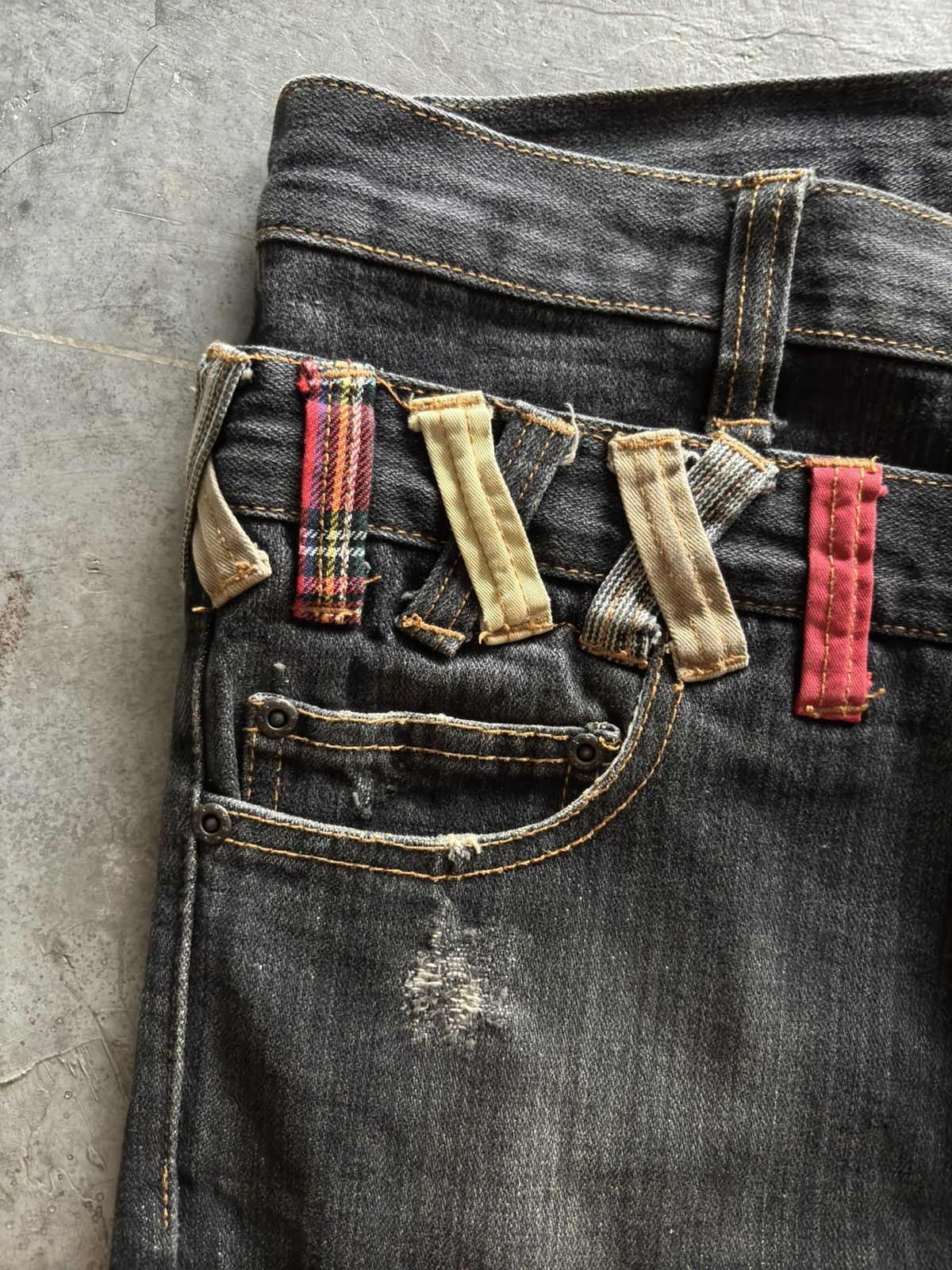Hysteric Glamour SICK DOUBLE WAIST NYLAUS JAPANESE BRAND PPFM INSPIRED PUNK Size US 33 - 9 Thumbnail