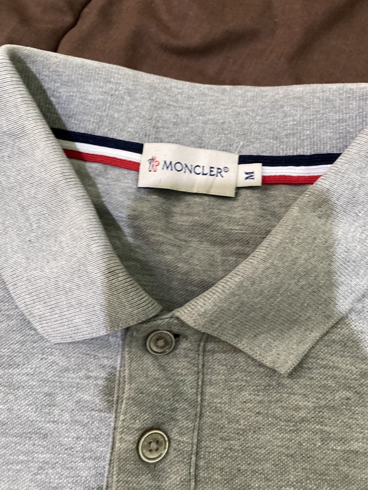 Moncler × Moncler Grenoble Moncler maglia polo grey Size US M / EU 48-50 / 2 - 5 Thumbnail