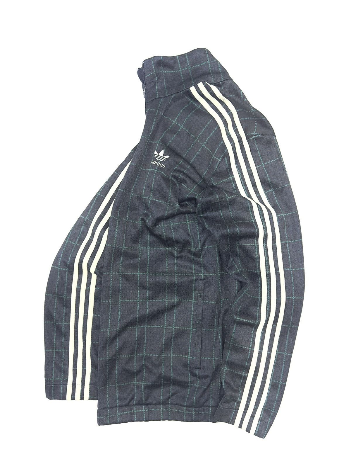 Adidas Tartan Plaid Beckenbauer Track Jacket Adidas Size US XL / EU 56 / 4 - 1 Thumbnail