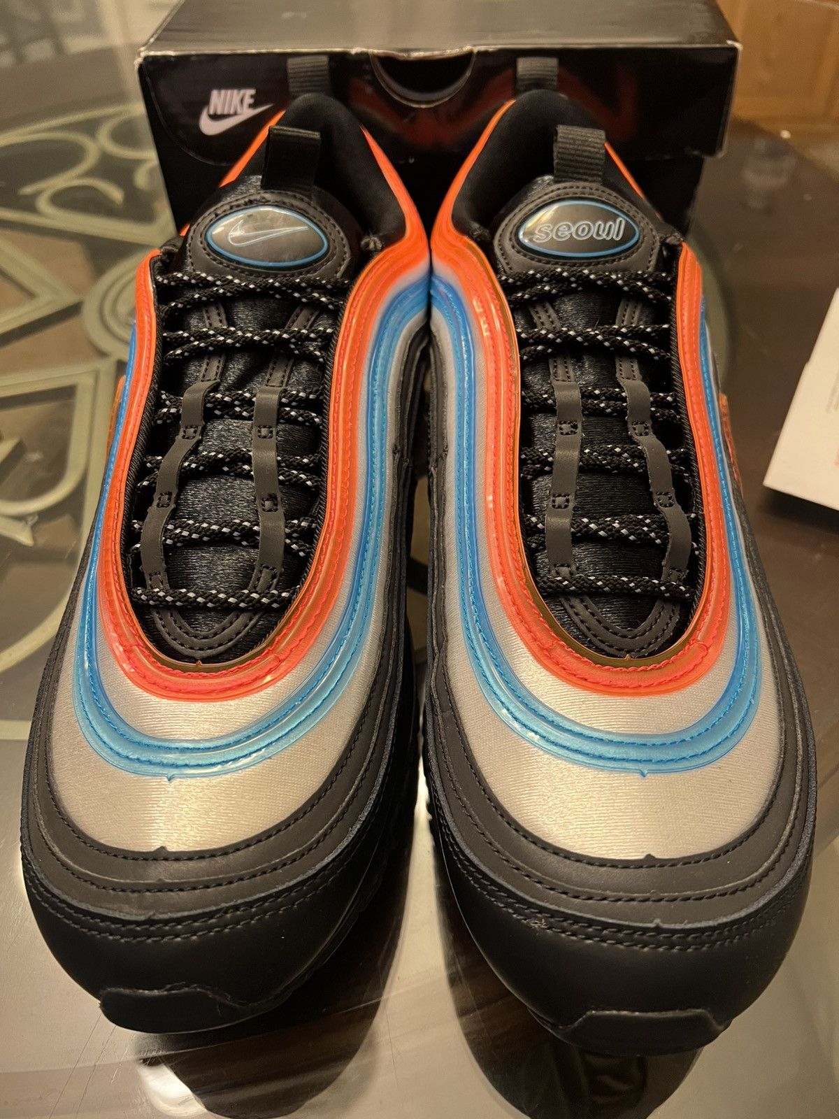 Nike Nike Air Max 97 On Air: Neon Seoul Size US 14 / EU 47 - 3 Thumbnail