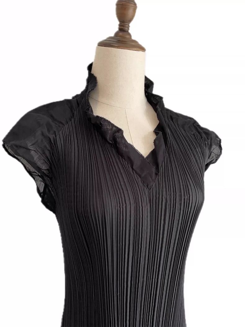 Issey Miyake Issey Miyake size:2 White pleated dress Size M / US 6-8 / IT 42-44 - 4 Thumbnail