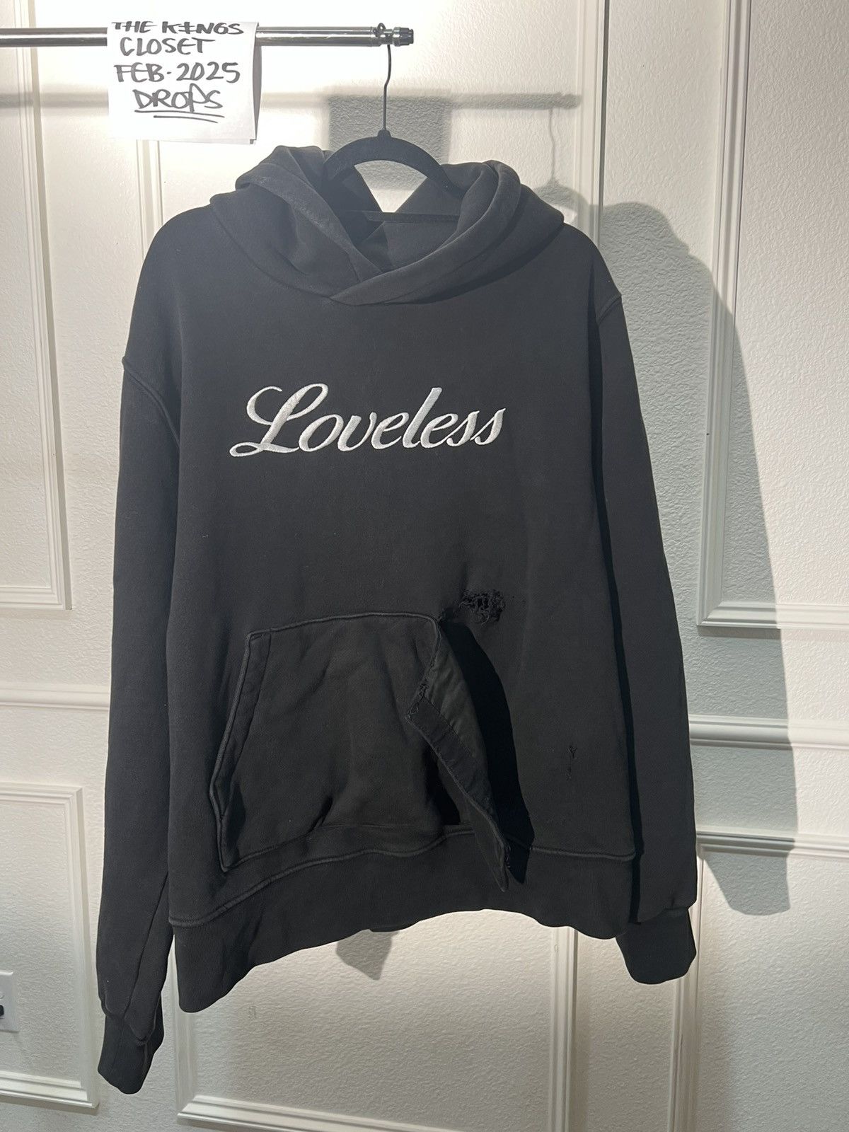 Amiri × Loveless Amiri original loveless hoodie Size US XL / EU 56 / 4 - 2 Thumbnail