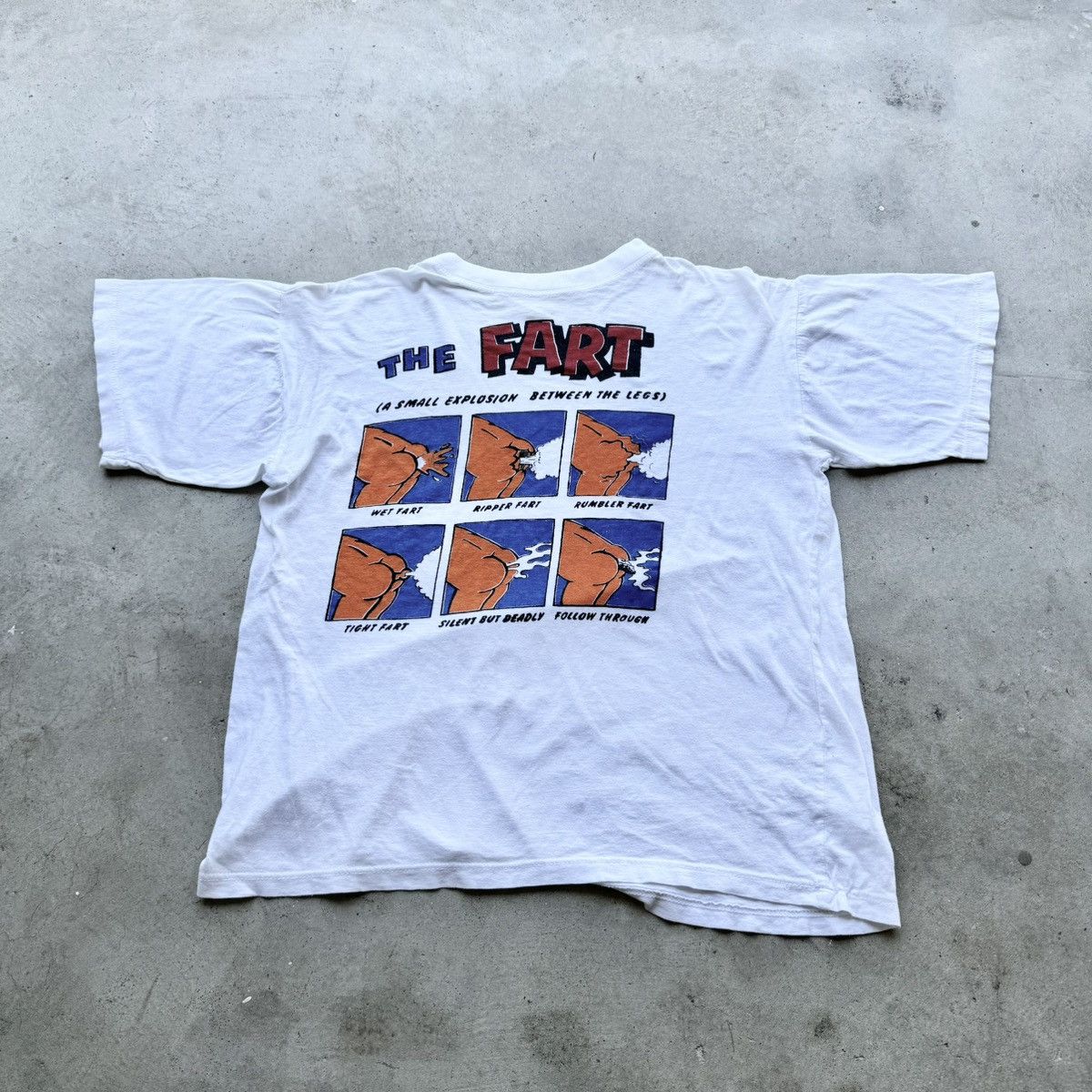 Other VINTAGE THE FART COMIC TEE! Size US M / EU 48-50 / 2 - 2 Thumbnail