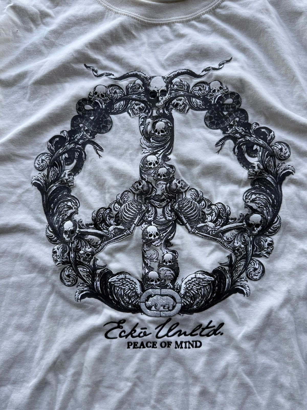 Ecko Unltd. × Vintage y2k ecko skull puff print tee Size US XL / EU 56 / 4 - 2 Thumbnail