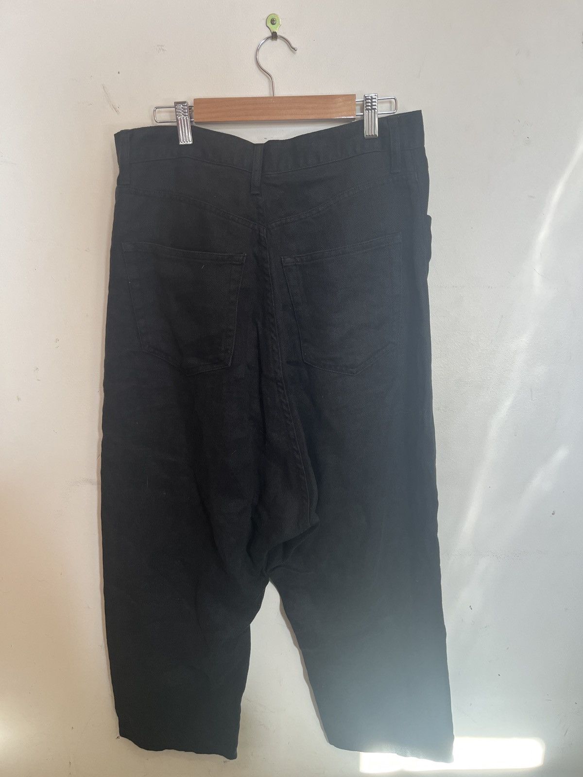 Comme des Garcons Junya Watanabe Comme des Garçons Linen Trousers Size US 29 - 2 Thumbnail