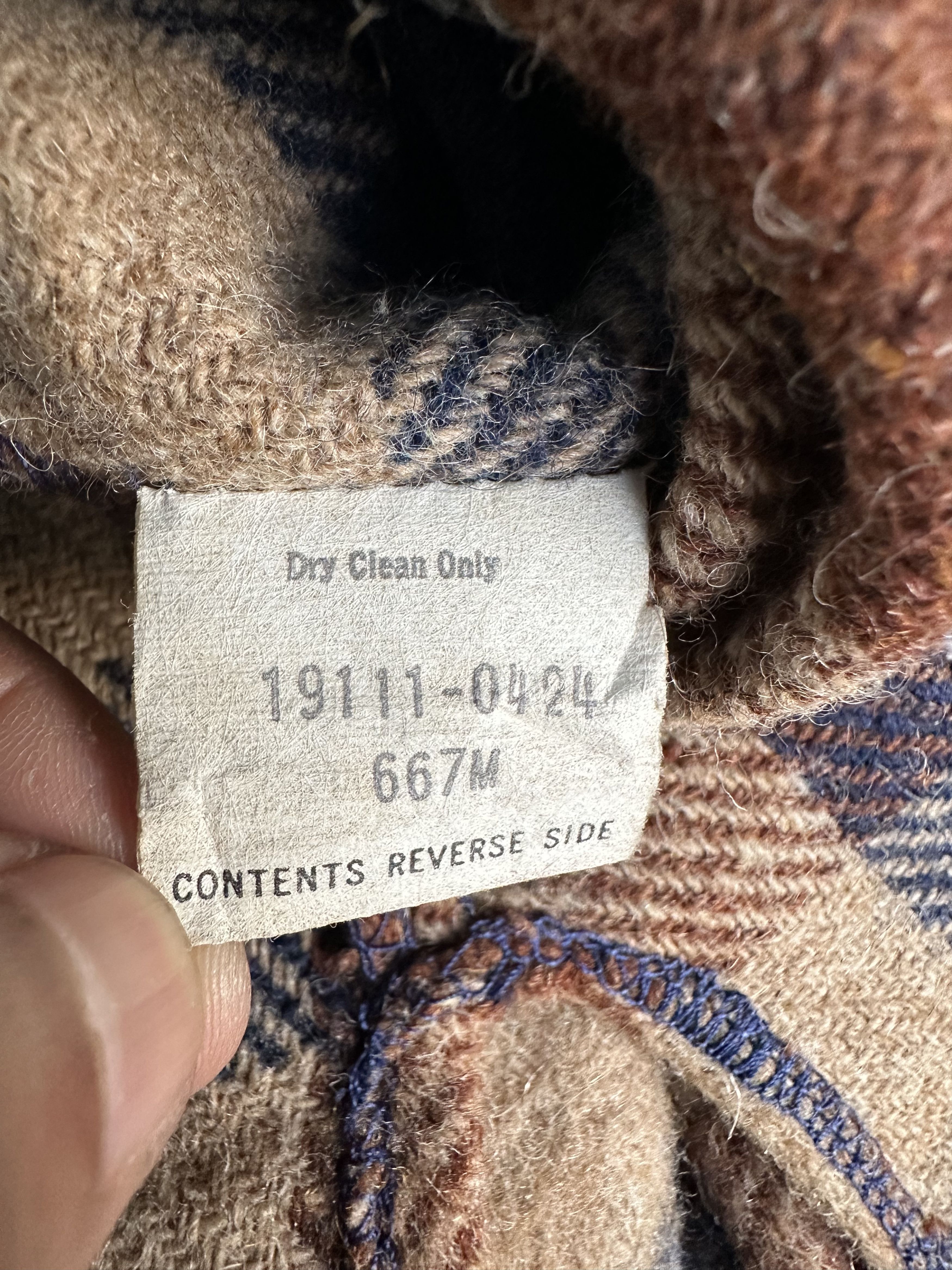Levi's Rare Vintage 80 Levi’s Tartan Flannel Wool Nylon Snap Button Size US M / EU 48-50 / 2 - 21 Thumbnail