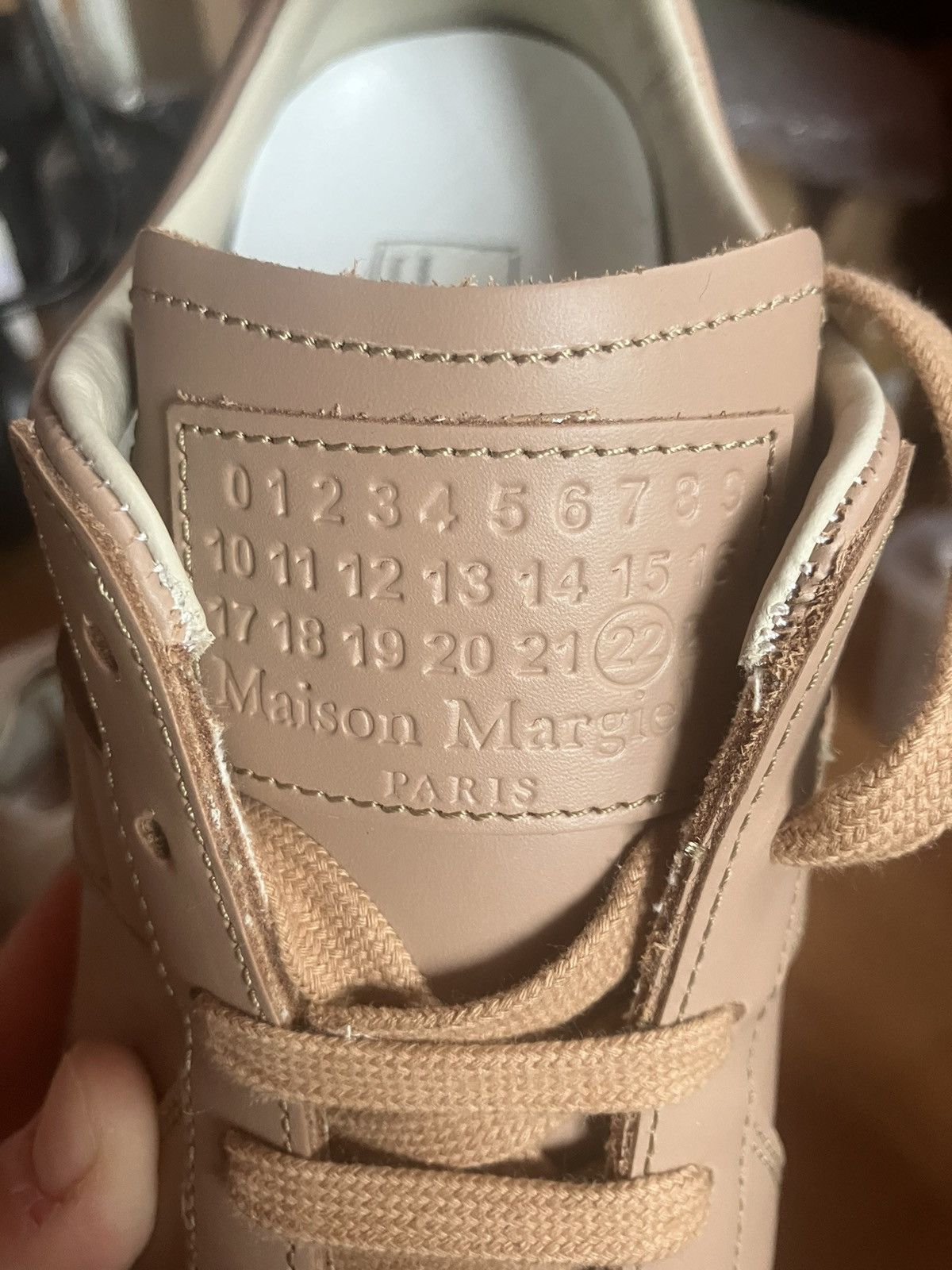 Maison Margiela Replica Pink Beige Deadstock RECICLA Size US 8.5 / EU 41-42 - 5 Thumbnail