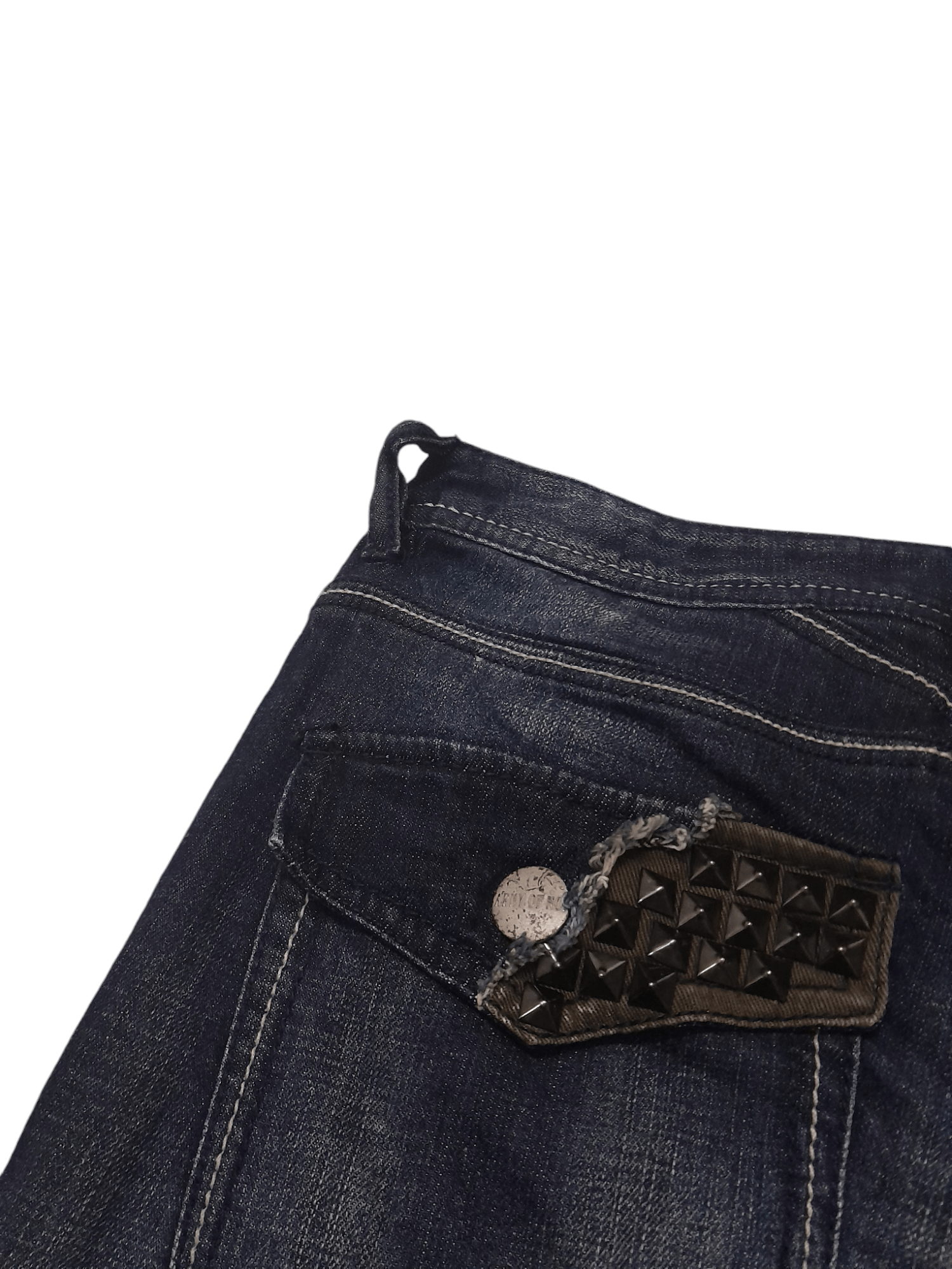 Army Of Me ARMY OF NO! Flare Denim (S 287) Waist 32 Size US 32 / EU 48 - 5 Thumbnail