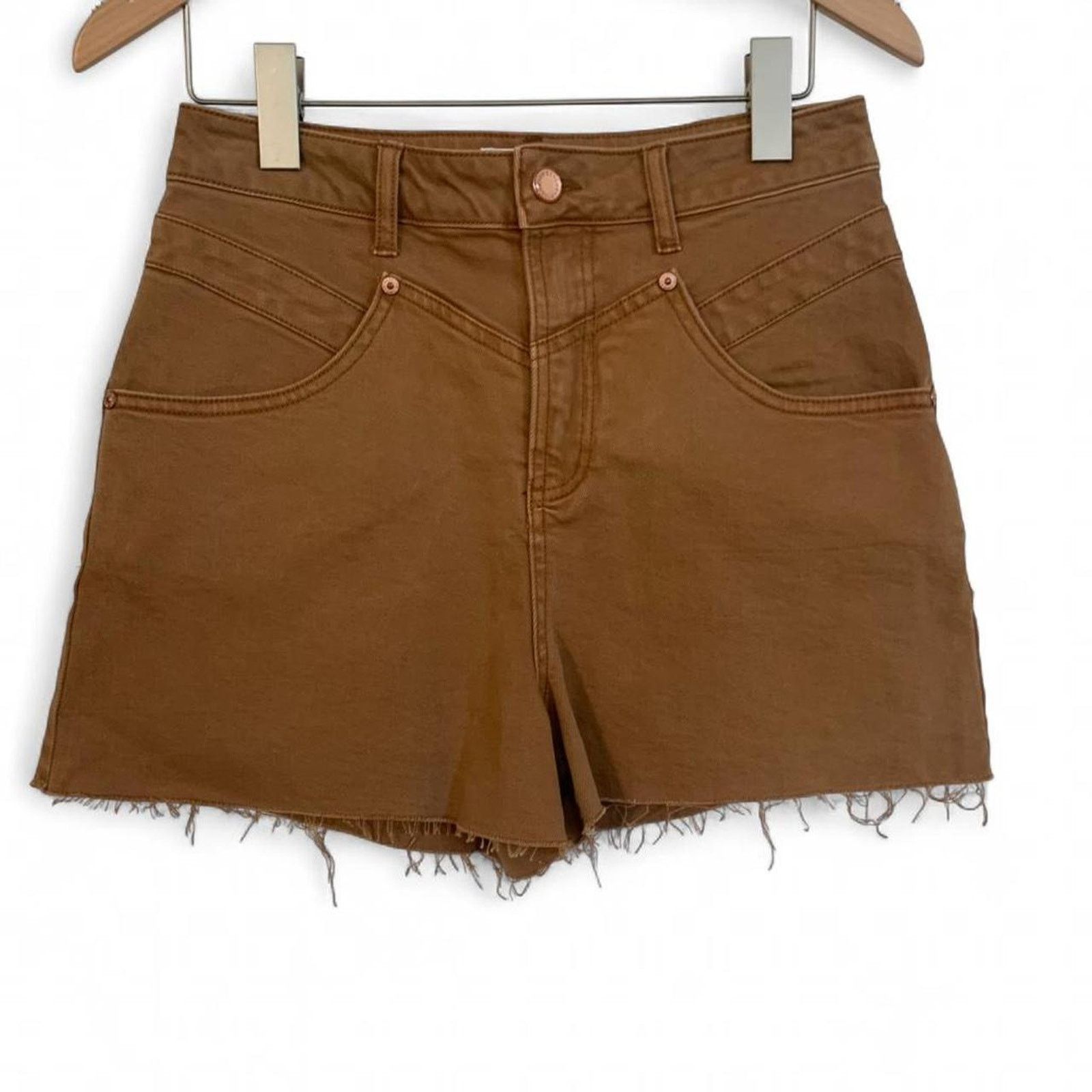 Anthropologie NWT Anthropologie Avec Les Filles Denim Rancher Shorts Size 28" / US 6 / IT 42 - 2 Thumbnail