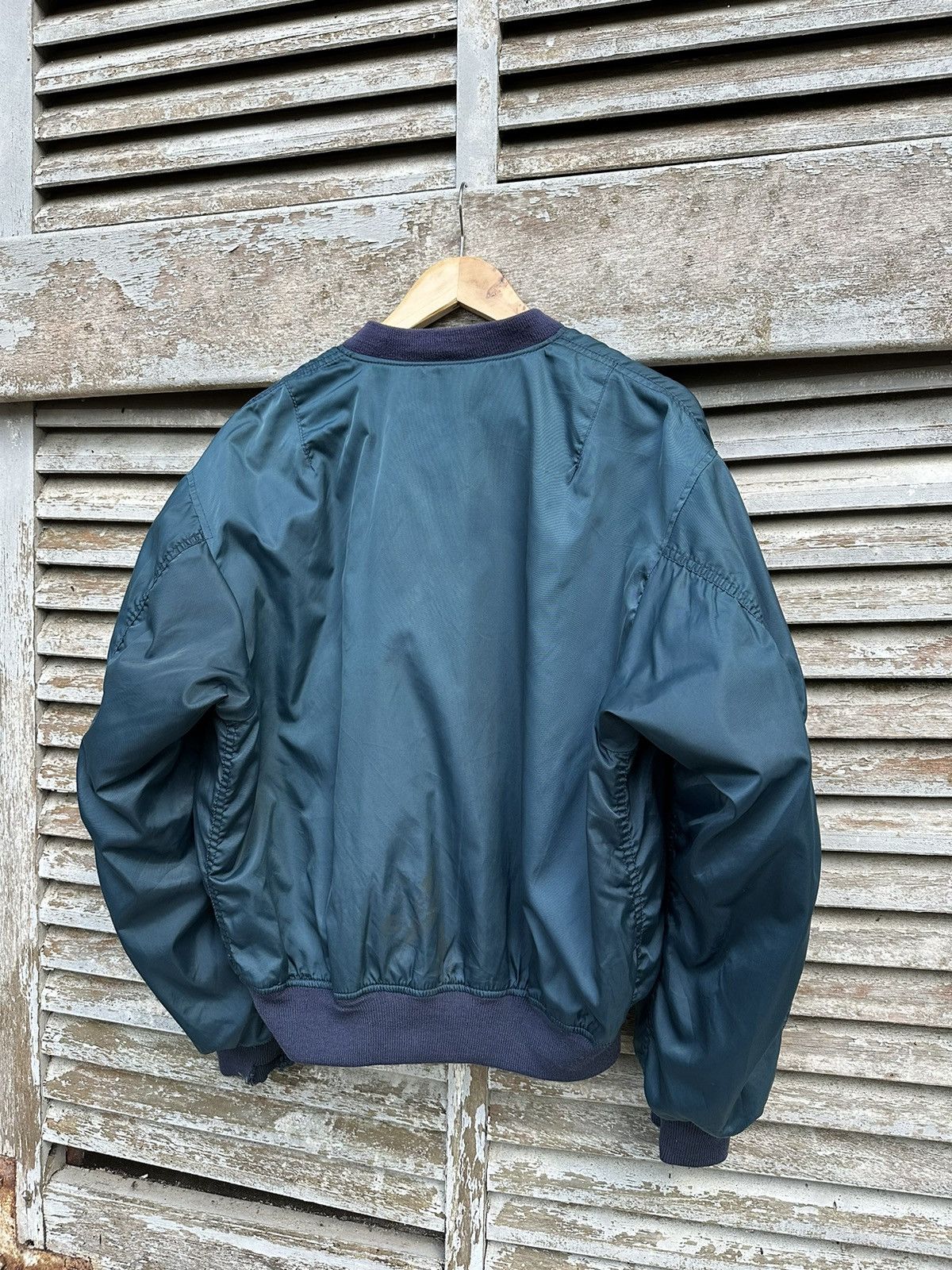 Vintage 🪖Vintage MA-1 Man Intermediate Upright Bomber Jacket Size US M / EU 48-50 / 2 - 8 Thumbnail