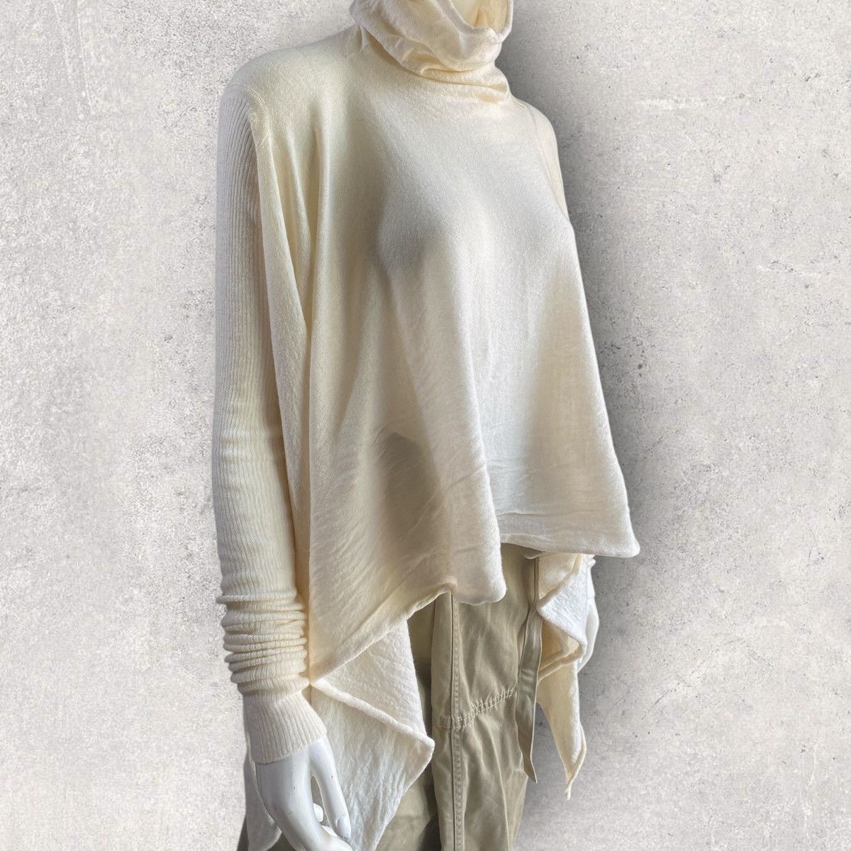 Rick Owens Rick owens Poncho L/S TurtleNeck Size M / US 6-8 / IT 42-44 - 3 Thumbnail
