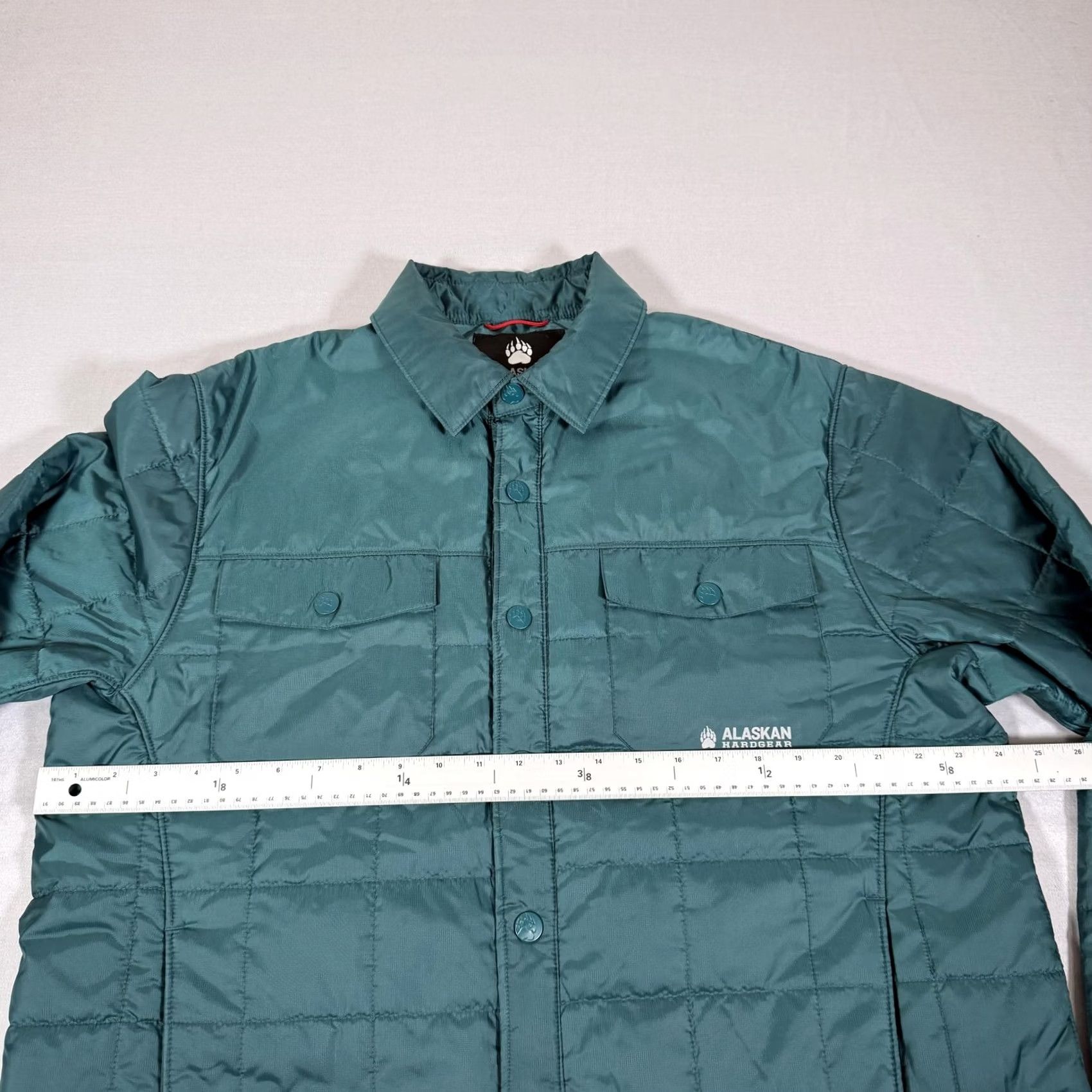 Vintage Alaskan Hardgear Jacket Mens L Green Quilted 3M Thinsulate Snap Shirt Puffer Size US L / EU 52-54 / 3 - 4 Thumbnail