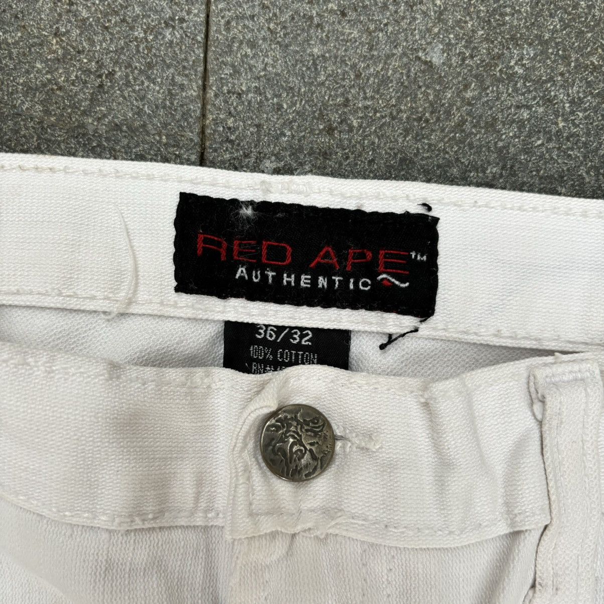 JNCO × Vintage Crazy Vintage Red Ape Baggy Jeans Size US 36 / EU 52 - 5 Thumbnail
