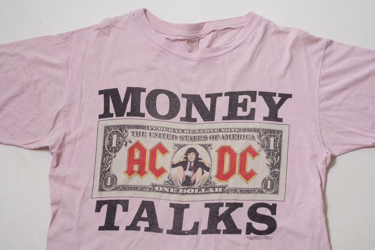 AC/DC ac dc vintage money talks 90/91 tour shirt Size US L / EU 52-54 / 3 - 2 Thumbnail