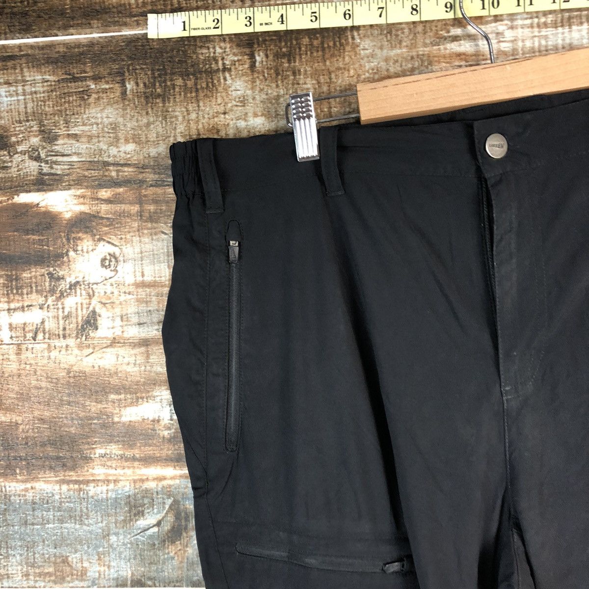 Japanese Brand Lukken track hiking Black sportwear Pants #A2382 Size US 38 / EU 54 - 4 Thumbnail
