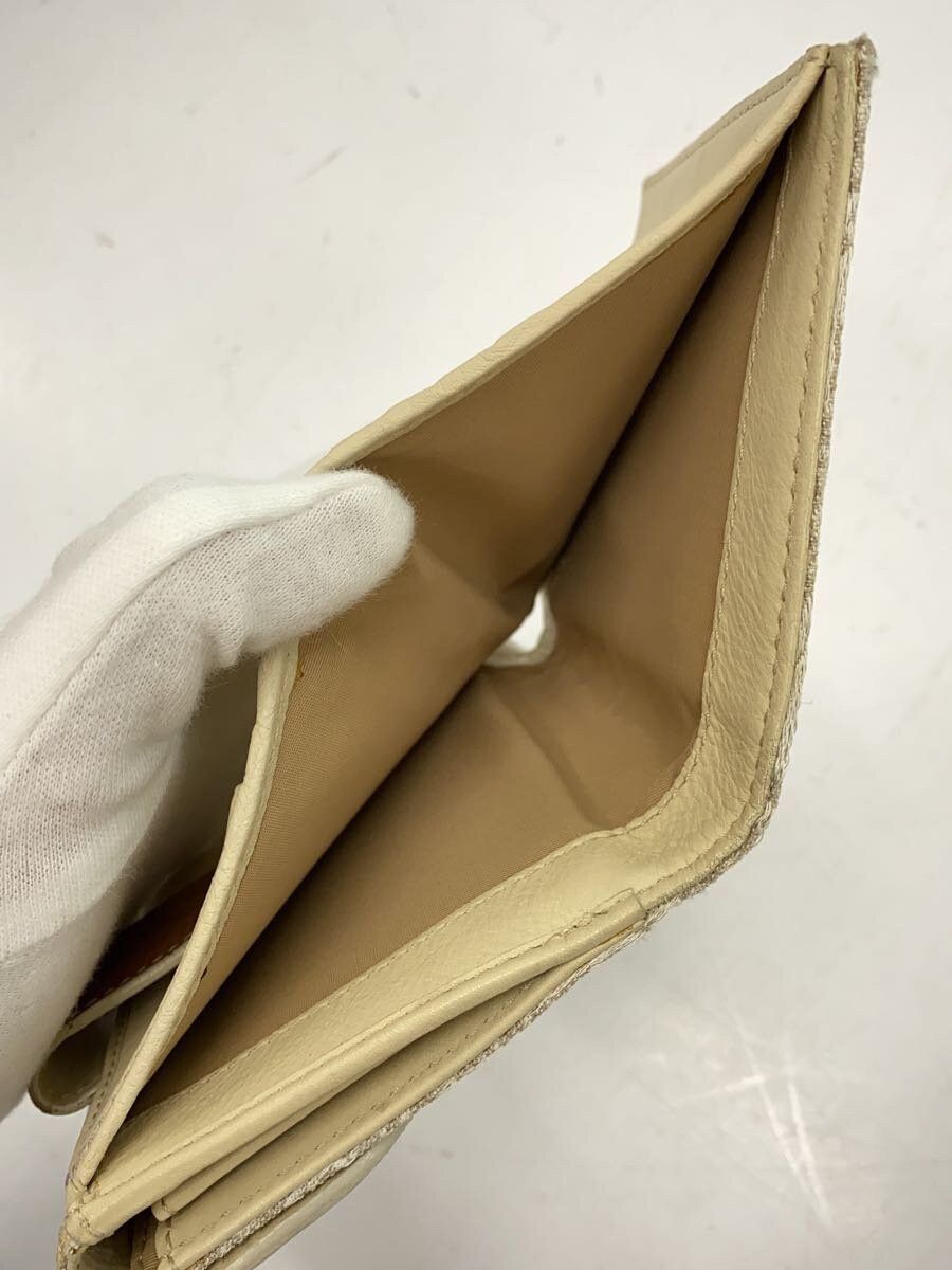 Dior Dior Bi-Fold Wallet Beige Size ONE SIZE - 5 Thumbnail
