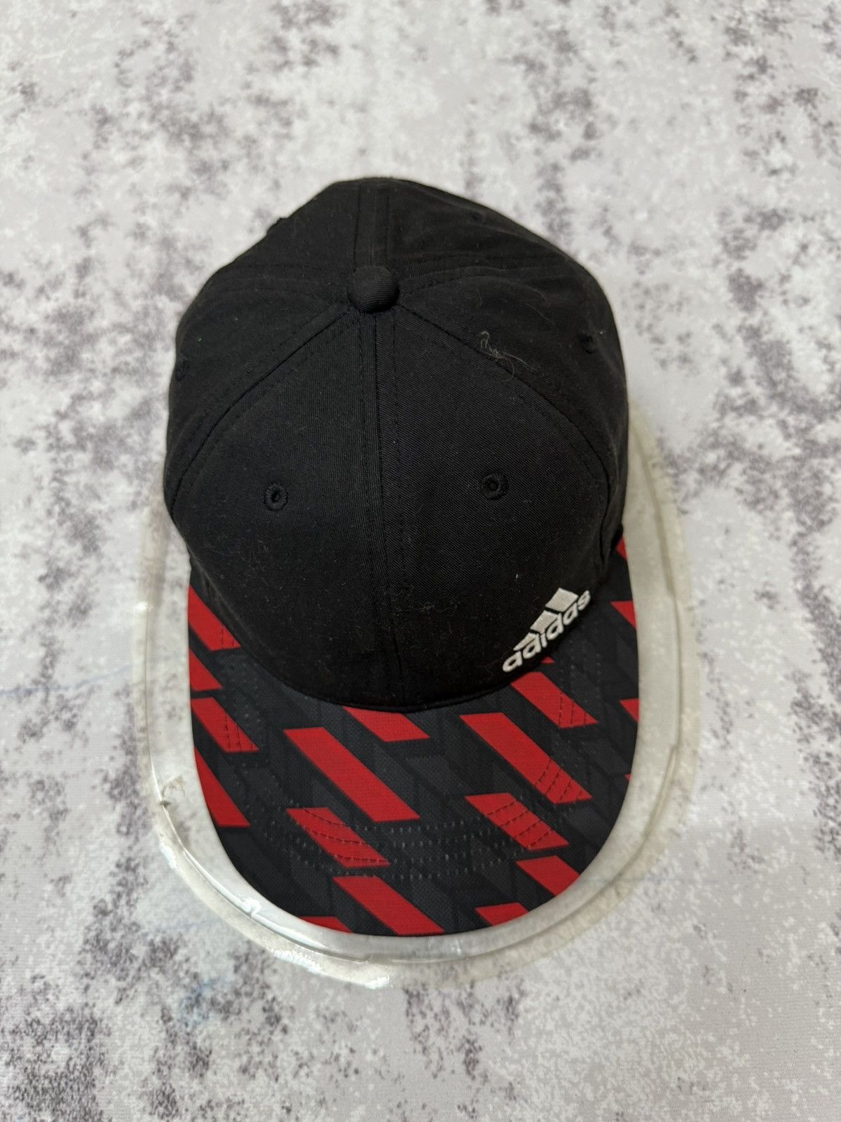Adidas Vintage Y2K Adidas Logo Snapback Cap Size ONE SIZE - 5 Thumbnail