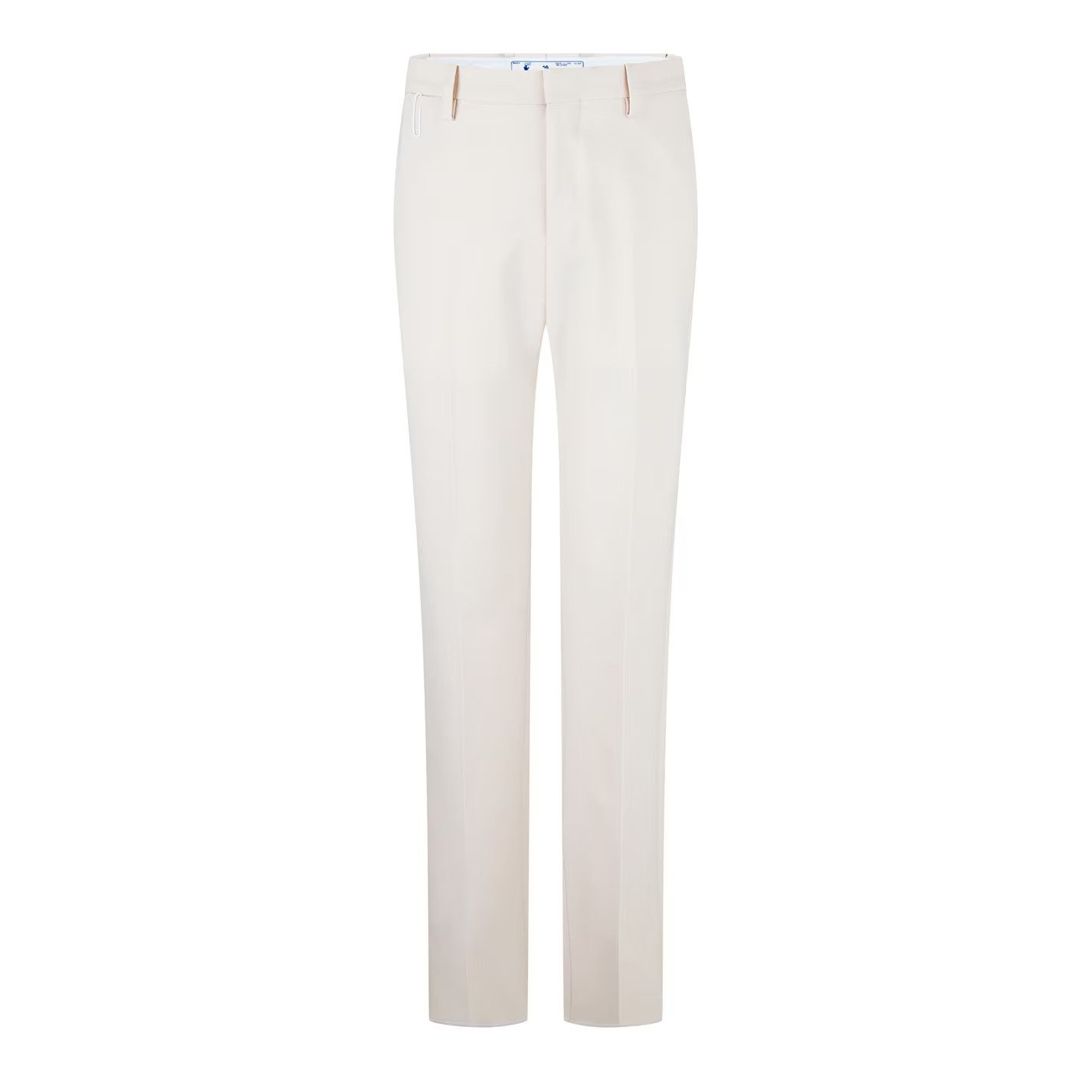 Off-White o1g2r1mq0226 Slim Fit Trousers In Bone Size US 28 / EU 44 - 1 Thumbnail