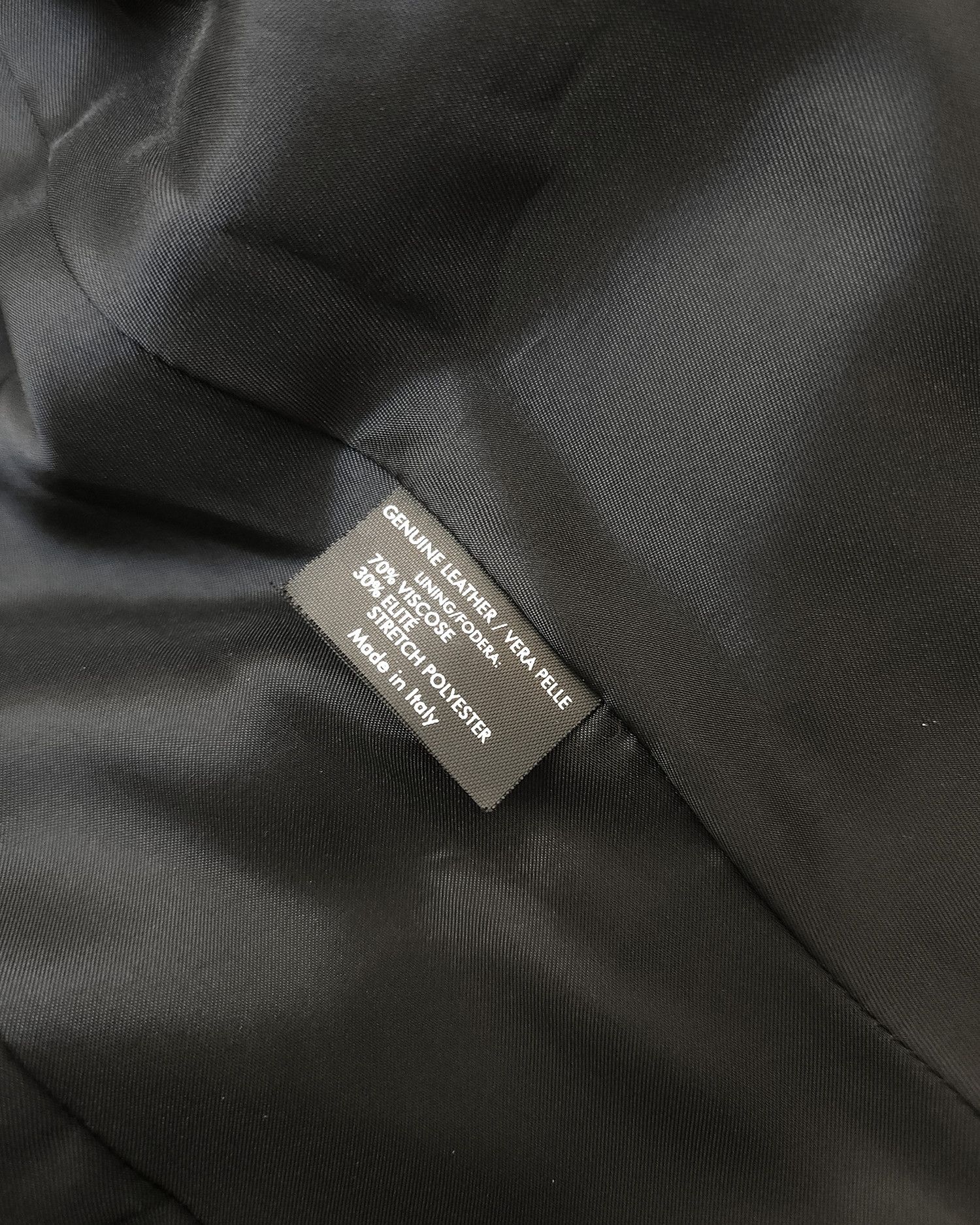 Gucci Gucci by Tom Ford Black Fitted Leather Jacket Size S / US 4 / IT 40 - 6 Thumbnail