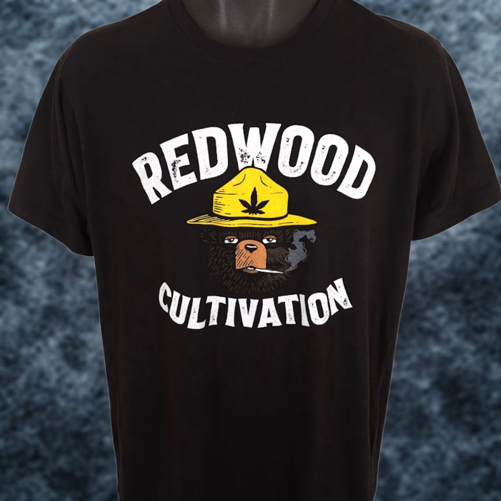 Tultex Tultex Redwood Cultivation T Shirt Mens L Black Grow Team Las Vegas Cannabis Shirt Adults Mens Size US L / EU 52-54 / 3 - 1 Thumbnail